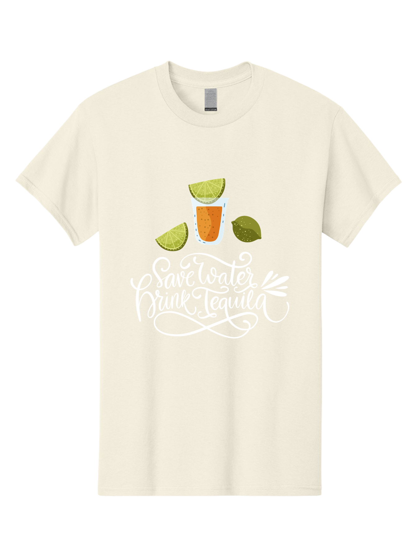 Save-Water-Drink-Tequila-2 Men'S Graphic Tee, 100% Cotton, Comfortable Casual Summer Wear, Machine Washable, Tequila Shot, Lime Wedges, Agave Leaf, Save Water Drink Tequila Text, Cocktail, Party, Drinking Culture, Humorous, Mexican Drink - Aaa292 11