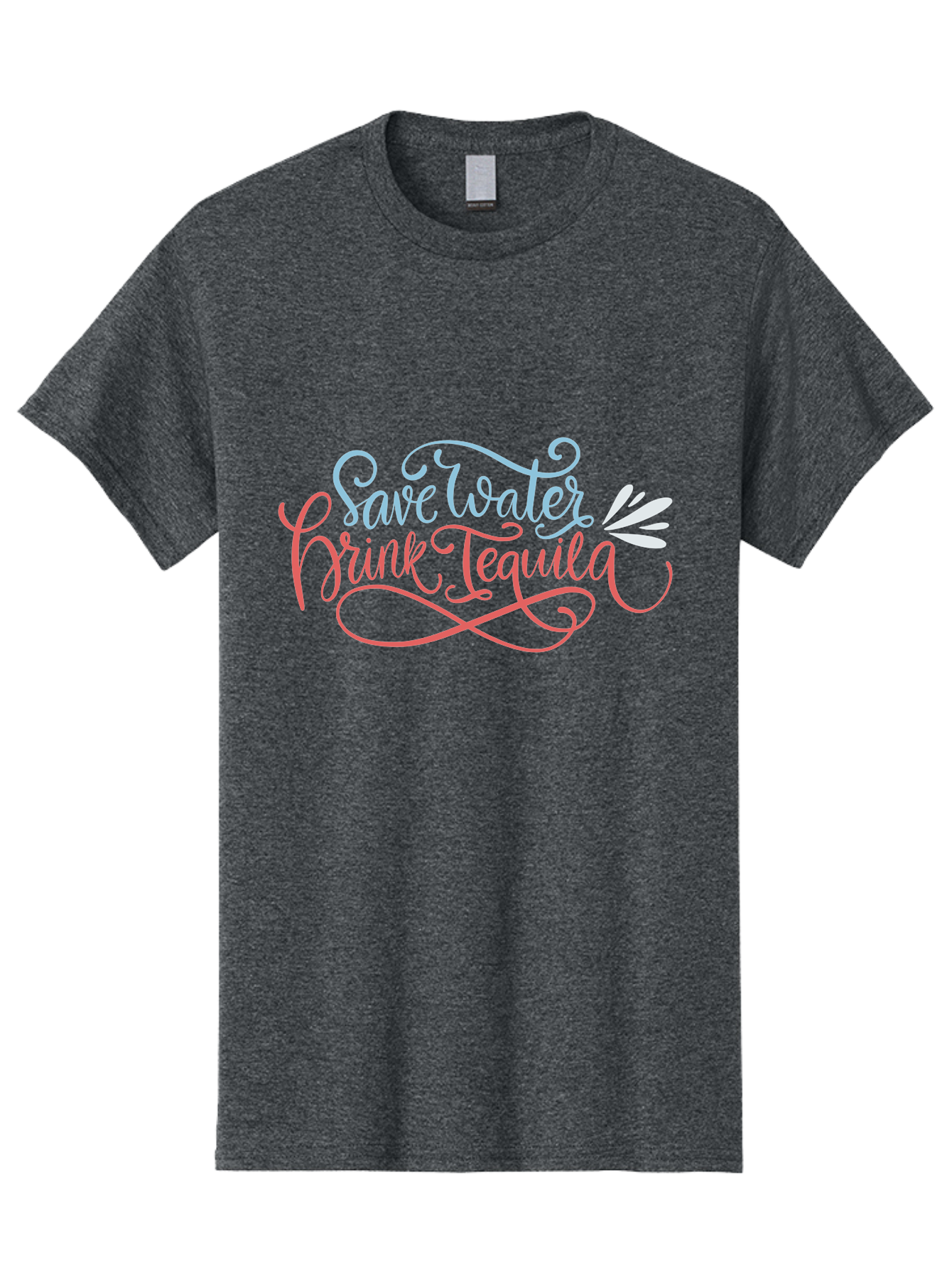 Save-Water-Drink-Tequila-3 Men'S Graphic Tee, 100% Cotton, Comfortable Casual Summer Wear, Machine Washable, Tequila Quote, Save Water, Drink Tequila, Funny Quote, Tequila Humor, Liquor Quote, Party Phrase, Agave Quote, Creative Typography, - Aaa293 13