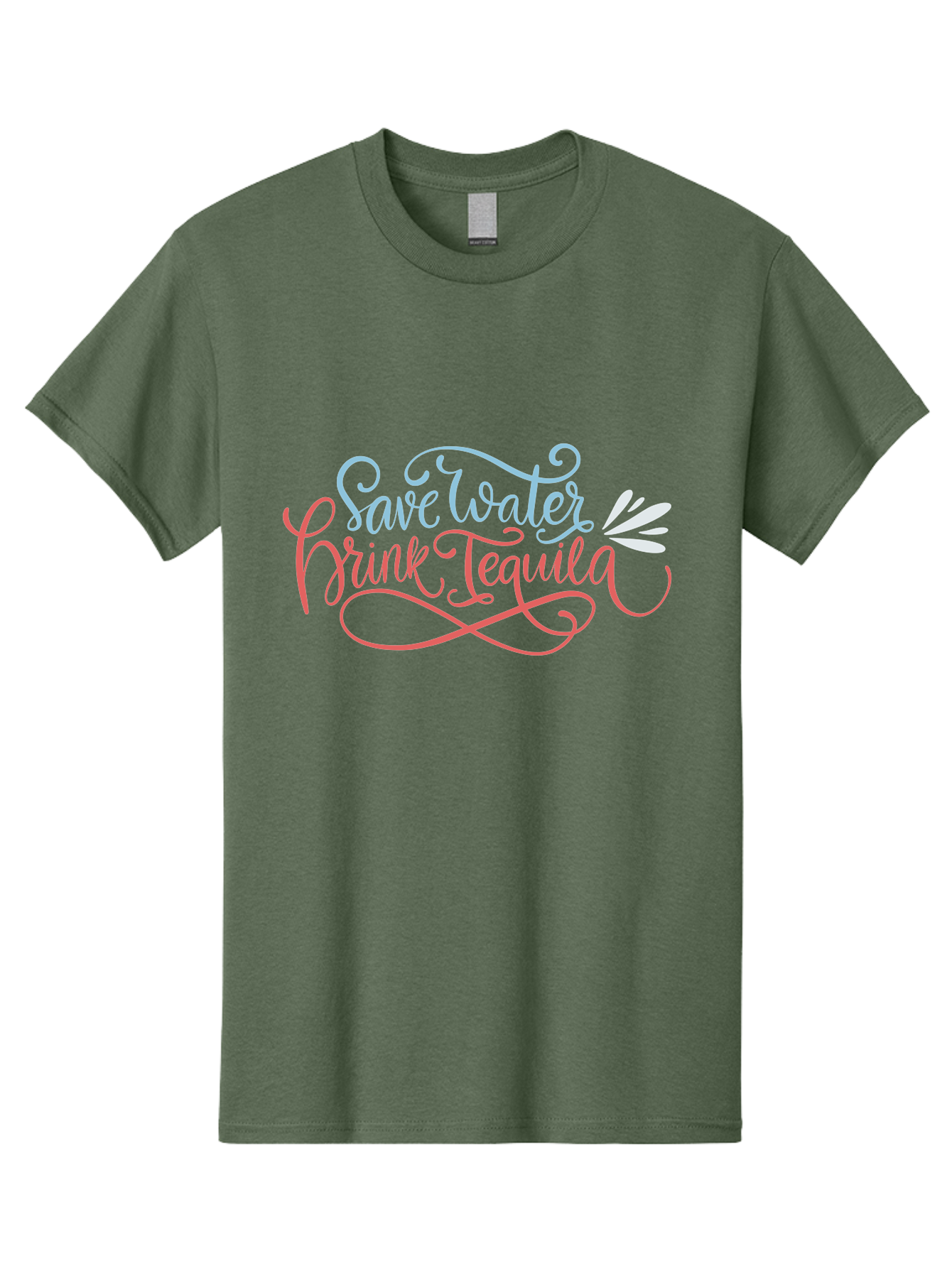Save-Water-Drink-Tequila-3 Men'S Graphic Tee, 100% Cotton, Comfortable Casual Summer Wear, Machine Washable, Tequila Quote, Save Water, Drink Tequila, Funny Quote, Tequila Humor, Liquor Quote, Party Phrase, Agave Quote, Creative Typography, - Aaa293 9