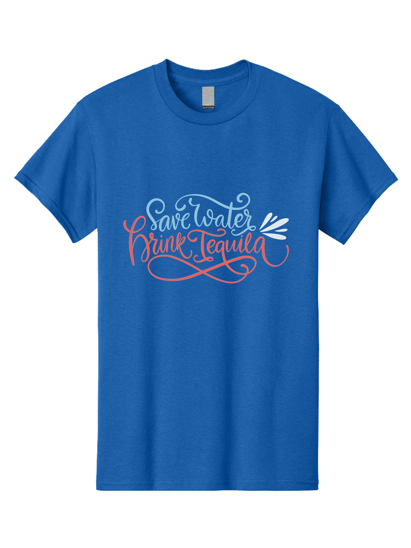 Save-Water-Drink-Tequila-3 Men'S Graphic Tee, 100% Cotton, Comfortable Casual Summer Wear, Machine Washable, Tequila Quote, Save Water, Drink Tequila, Funny Quote, Tequila Humor, Liquor Quote, Party Phrase, Agave Quote, Creative Typography, - Aaa293 11