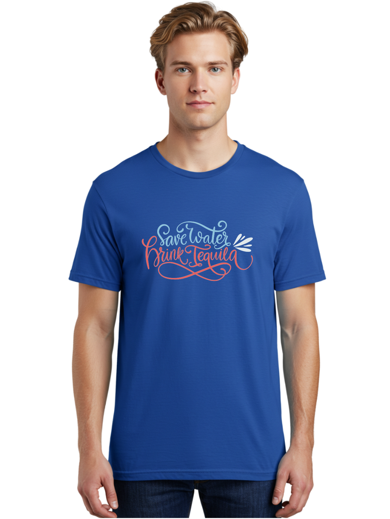 Save-Water-Drink-Tequila-3 Men'S Graphic Tee, 100% Cotton, Comfortable Casual Summer Wear, Machine Washable, Tequila Quote, Save Water, Drink Tequila, Funny Quote, Tequila Humor, Liquor Quote, Party Phrase, Agave Quote, Creative Typography, - Aaa293 12