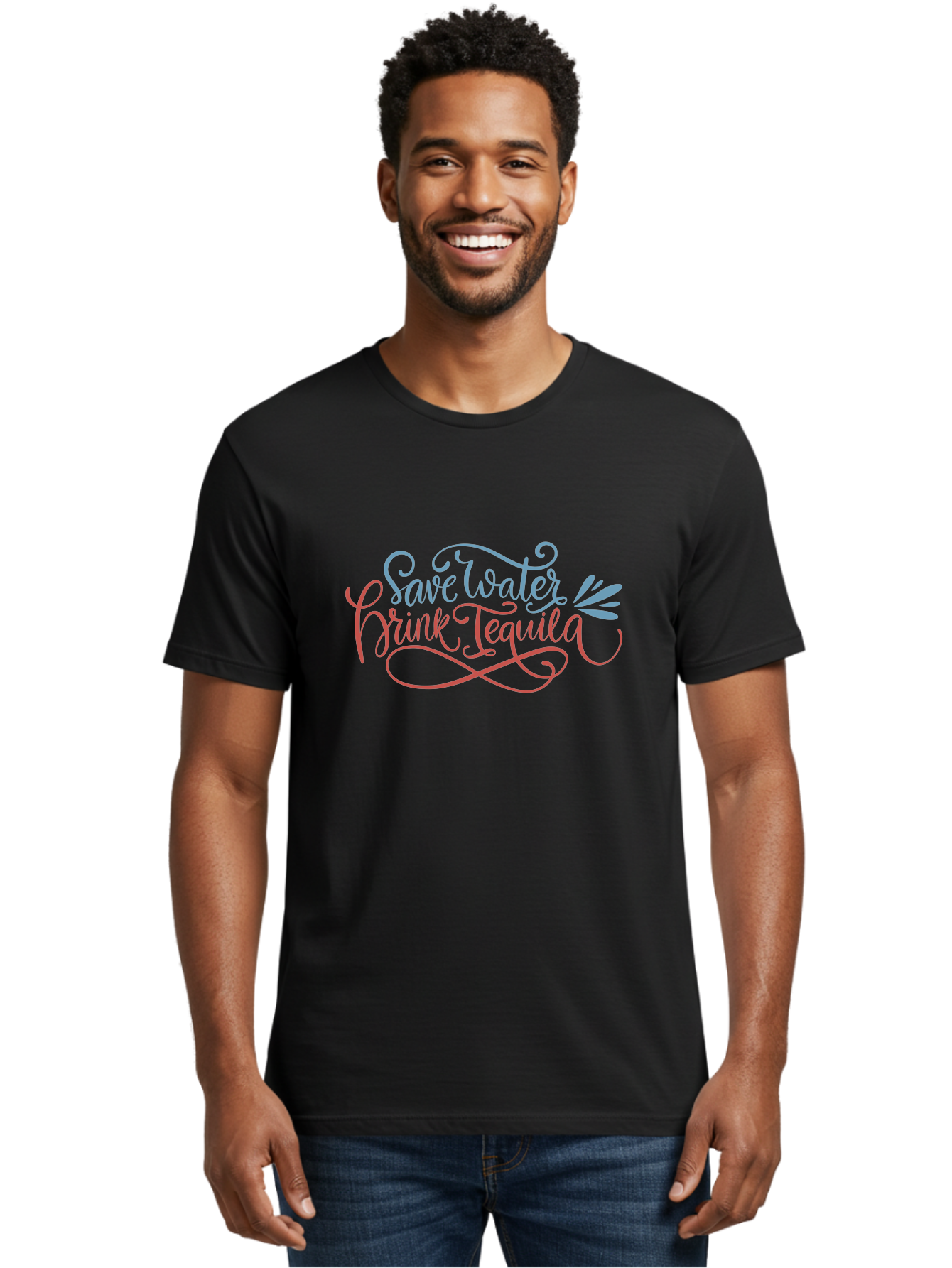 Save-Water-Drink-Tequila-4 Men'S Graphic Tee, 100% Cotton, Comfortable Casual Summer Wear, Machine Washable, Tequila Advertisement, Funny Slogan, Save Water, Drink Tequila, Cocktail Quote, Humorous Phrase, Tequila Lover - Aaa294 18
