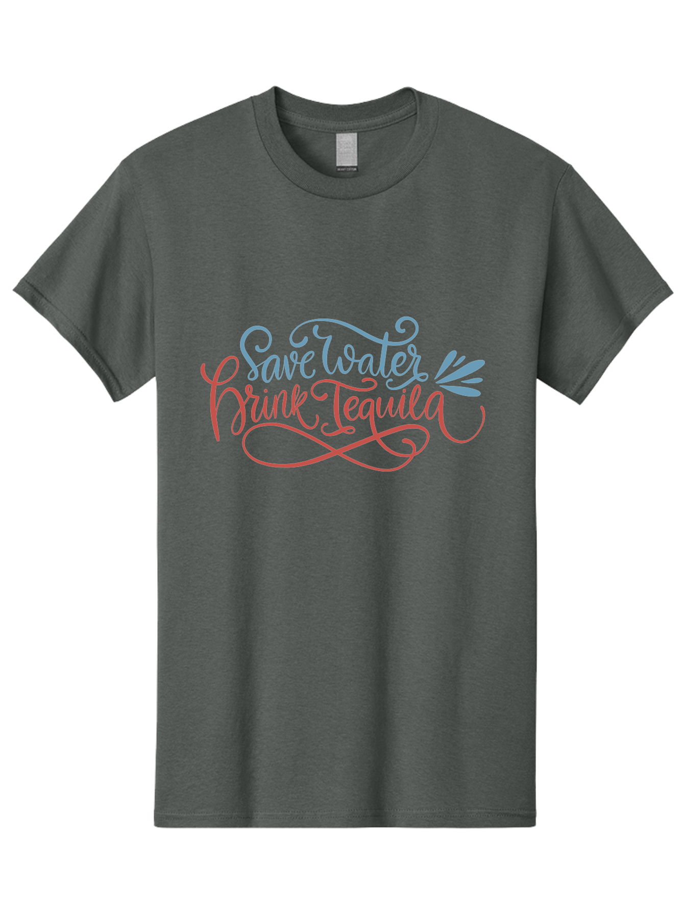 Save-Water-Drink-Tequila-4 Men'S Graphic Tee, 100% Cotton, Comfortable Casual Summer Wear, Machine Washable, Tequila Advertisement, Funny Slogan, Save Water, Drink Tequila, Cocktail Quote, Humorous Phrase, Tequila Lover - Aaa294 25