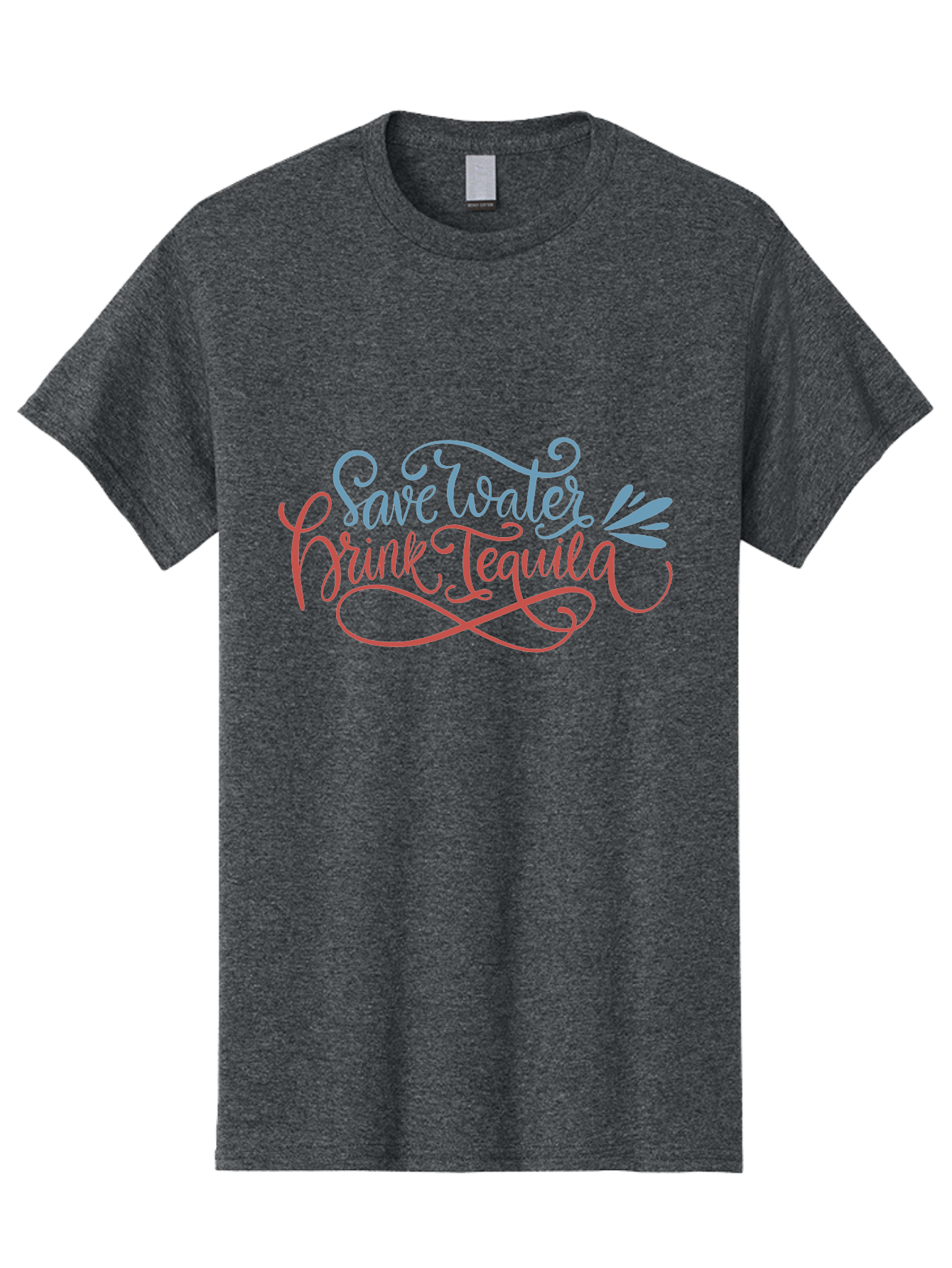 Save-Water-Drink-Tequila-4 Men'S Graphic Tee, 100% Cotton, Comfortable Casual Summer Wear, Machine Washable, Tequila Advertisement, Funny Slogan, Save Water, Drink Tequila, Cocktail Quote, Humorous Phrase, Tequila Lover - Aaa294 9