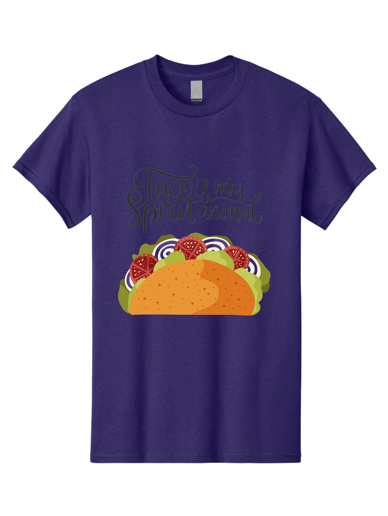 Taco-Is-My-Spirit-Animal-1 Men'S Graphic Tee, 100% Cotton, Comfortable Casual Summer Wear, Machine Washable, Taco Love, Mexican Cuisine, Foodie Humor, Taco Graphics, Spirit Animal Humor, Funny Quotes, Vibrant Graphics, Taco Culture, - Aaa300 19