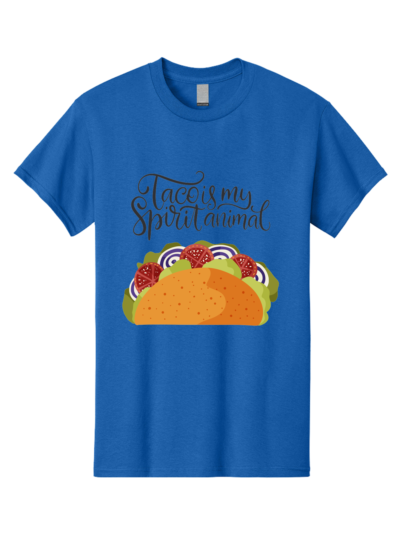 Taco-Is-My-Spirit-Animal-1 Men'S Graphic Tee, 100% Cotton, Comfortable Casual Summer Wear, Machine Washable, Taco Love, Mexican Cuisine, Foodie Humor, Taco Graphics, Spirit Animal Humor, Funny Quotes, Vibrant Graphics, Taco Culture, - Aaa300 21