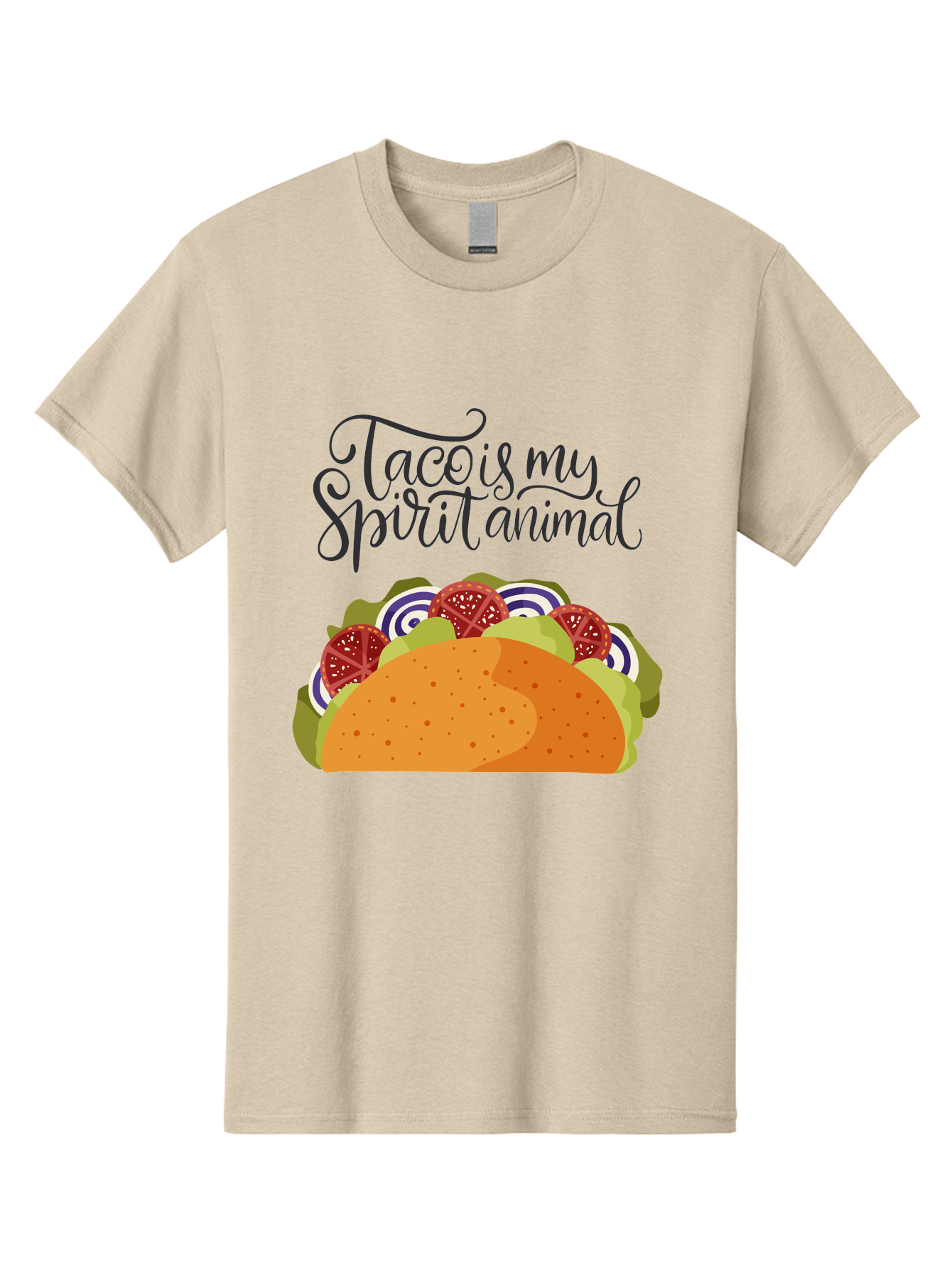 Taco-Is-My-Spirit-Animal-1 Men'S Graphic Tee, 100% Cotton, Comfortable Casual Summer Wear, Machine Washable, Taco Love, Mexican Cuisine, Foodie Humor, Taco Graphics, Spirit Animal Humor, Funny Quotes, Vibrant Graphics, Taco Culture, - Aaa300 9