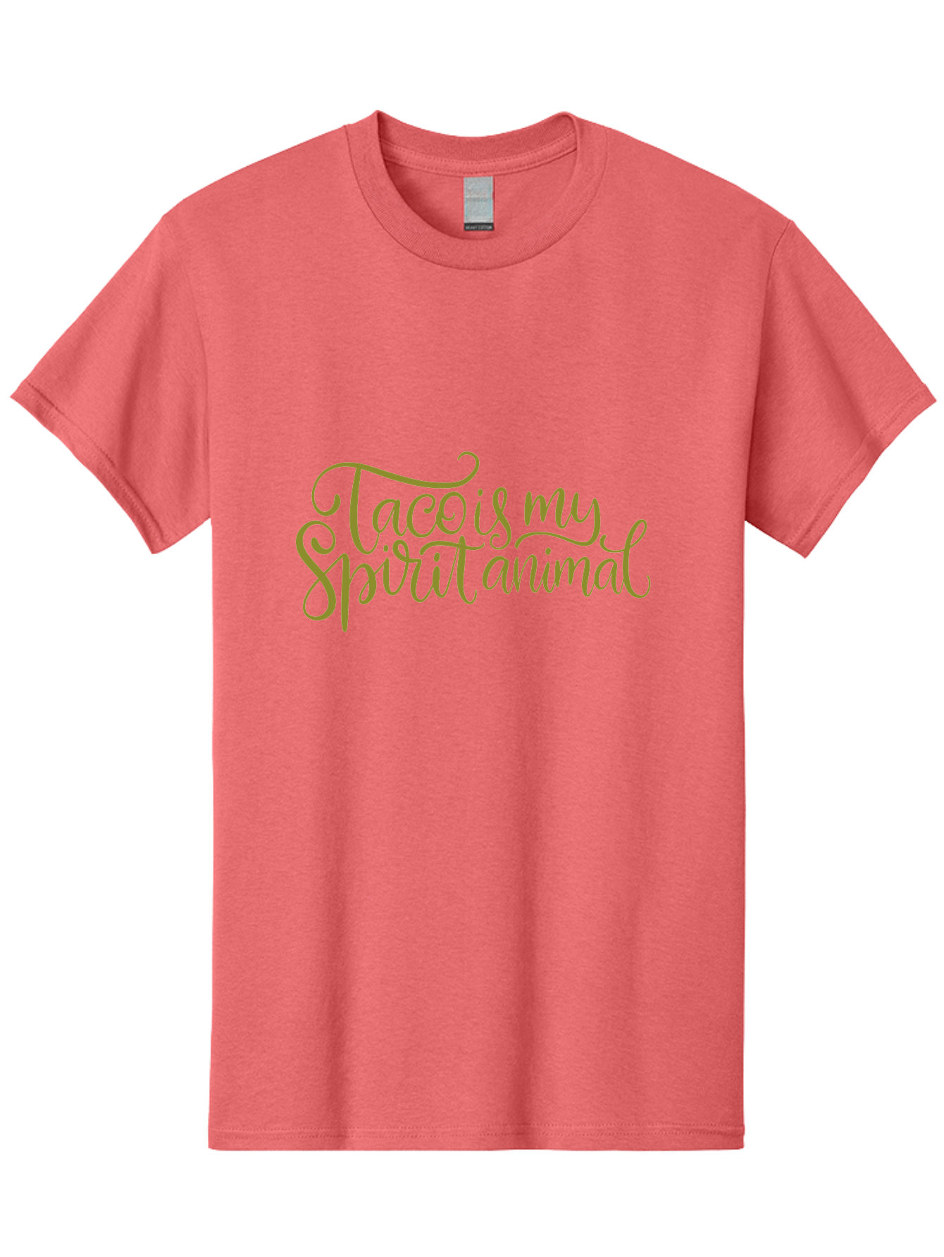 Tacos-My-Spirit-Animal Men'S Graphic Tee, 100% Cotton, Comfortable Casual Summer Wear, Machine Washable, Funny Quote, Quirky Humor, Taco Love, Motivational Saying, Spiritual Humor, Tacos My Spiritual Animal - Aaa303 23