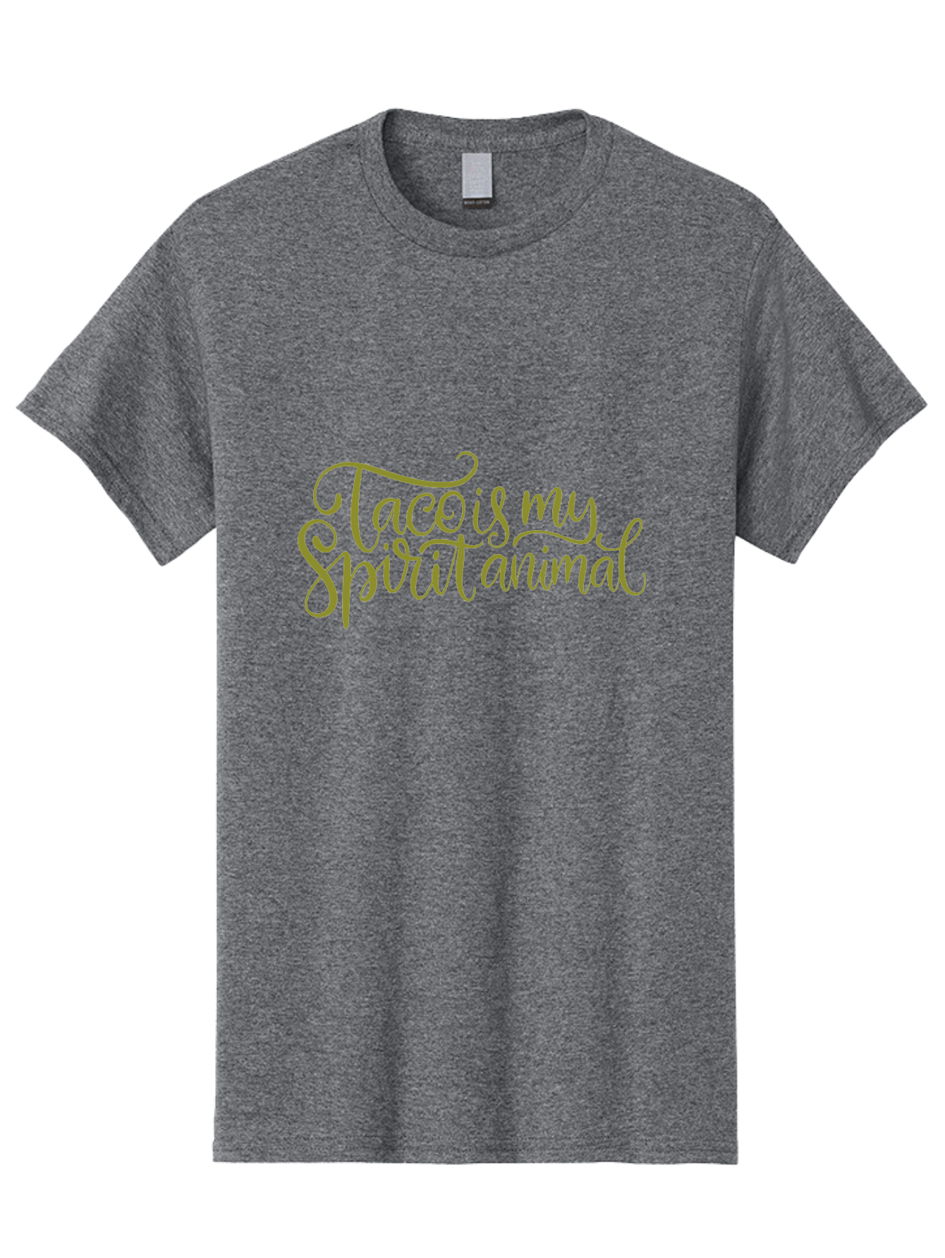 Tacos-My-Spirit-Animal Men'S Graphic Tee, 100% Cotton, Comfortable Casual Summer Wear, Machine Washable, Funny Quote, Quirky Humor, Taco Love, Motivational Saying, Spiritual Humor, Tacos My Spiritual Animal - Aaa303 11