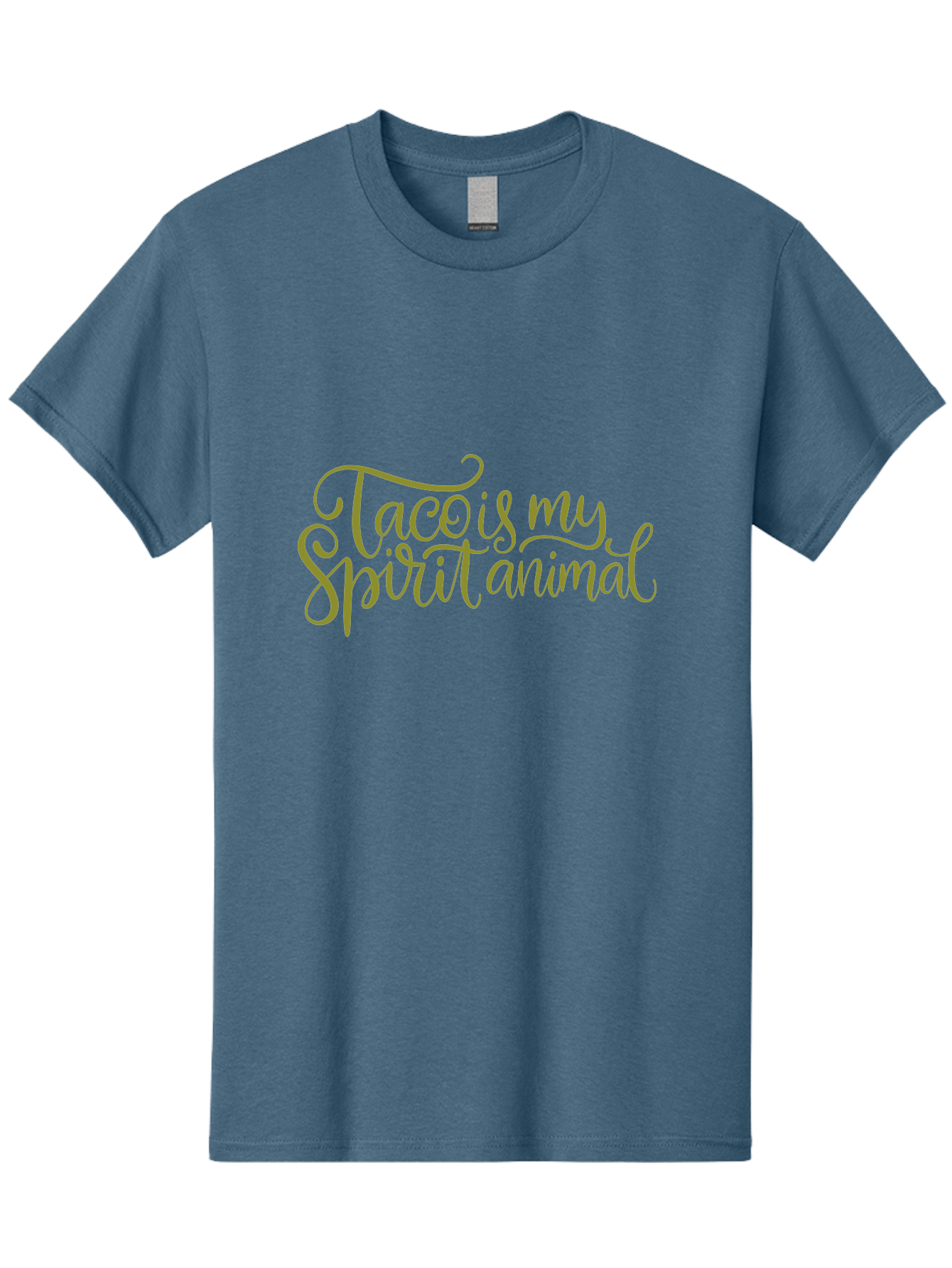 Tacos-My-Spirit-Animal Men'S Graphic Tee, 100% Cotton, Comfortable Casual Summer Wear, Machine Washable, Funny Quote, Quirky Humor, Taco Love, Motivational Saying, Spiritual Humor, Tacos My Spiritual Animal - Aaa303 13