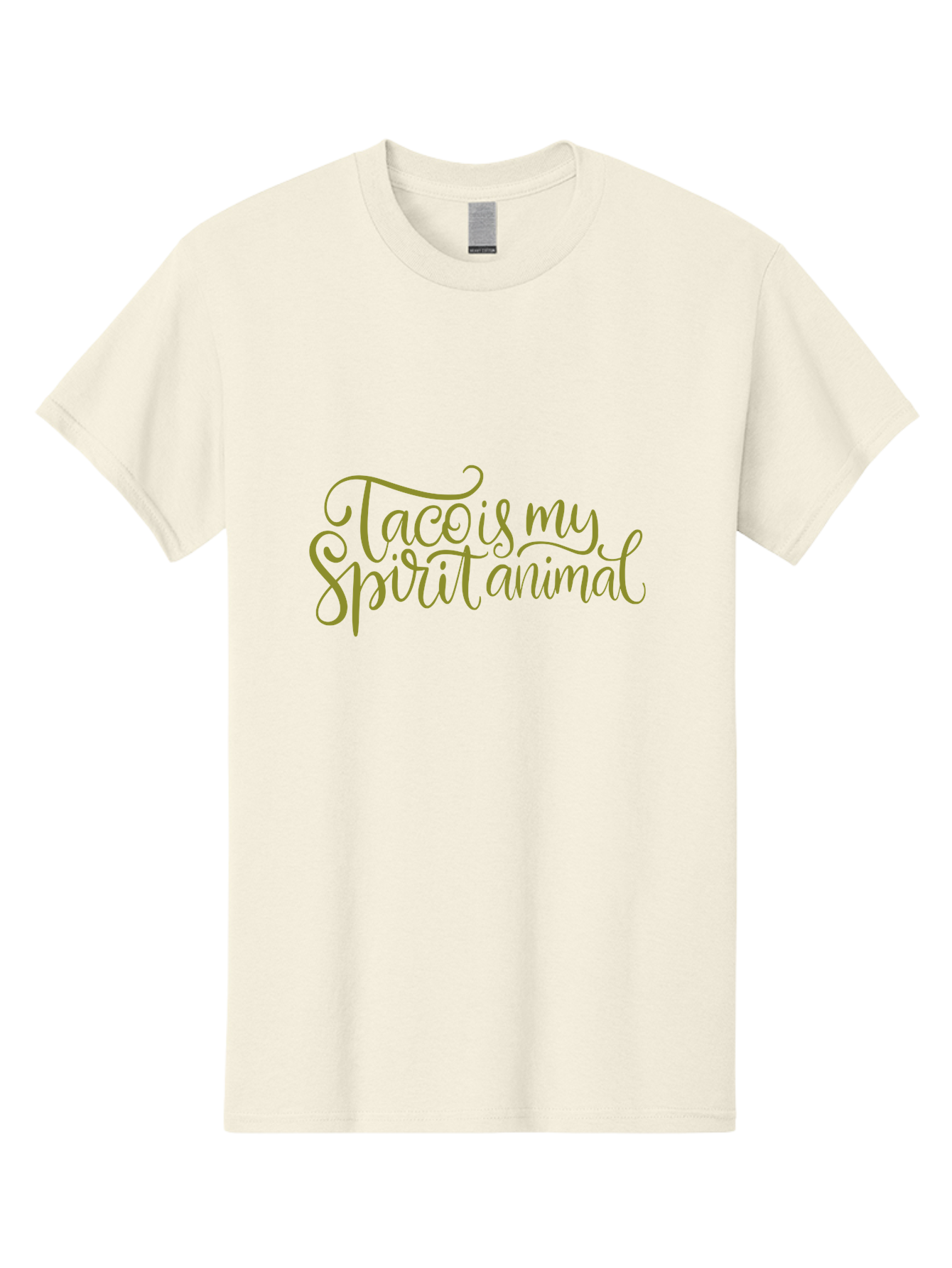 Tacos-My-Spirit-Animal Men'S Graphic Tee, 100% Cotton, Comfortable Casual Summer Wear, Machine Washable, Funny Quote, Quirky Humor, Taco Love, Motivational Saying, Spiritual Humor, Tacos My Spiritual Animal - Aaa303 3