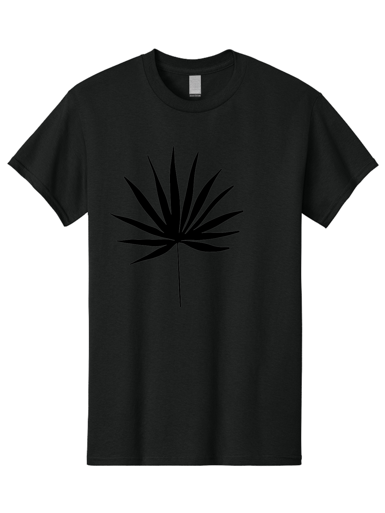 Cannabis-Leaf-4 Men'S Graphic Tee, 100% Cotton, Comfortable Casual Summer Wear, Machine Washable, Cannabis Leaf Silhouette, Marijuana Leaf Icon, Black Cannabis Symbol, Leafy Graphic Design, Cannabis Culture, Pot Leaf Artwork, - Aaa409 1