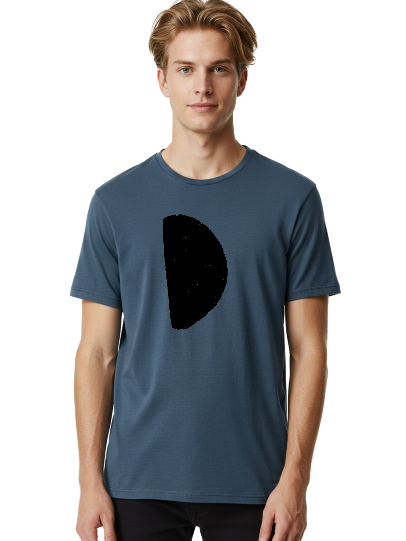 Crescent-Shape Men'S Graphic Tee, 100% Cotton, Comfortable Casual Summer Wear, Machine Washable, Pacman Character, Video Game Icon, Retro Gaming, Classic Arcade, Pixel Art, Gaming Culture, Nostalgia - Aaa418 4