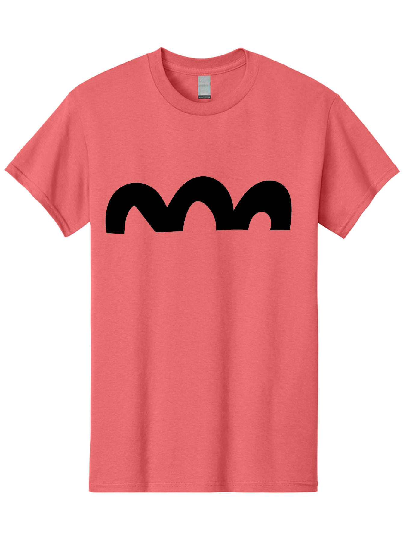 Mastodon-Logo Men'S Graphic Tee, 100% Cotton, Comfortable Casual Summer Wear, Machine Washable, Mastodon Logo, Black Logo, Stylized Letter M, Simple Design, Bold Typography, Social Media Icon - Aaa462 5