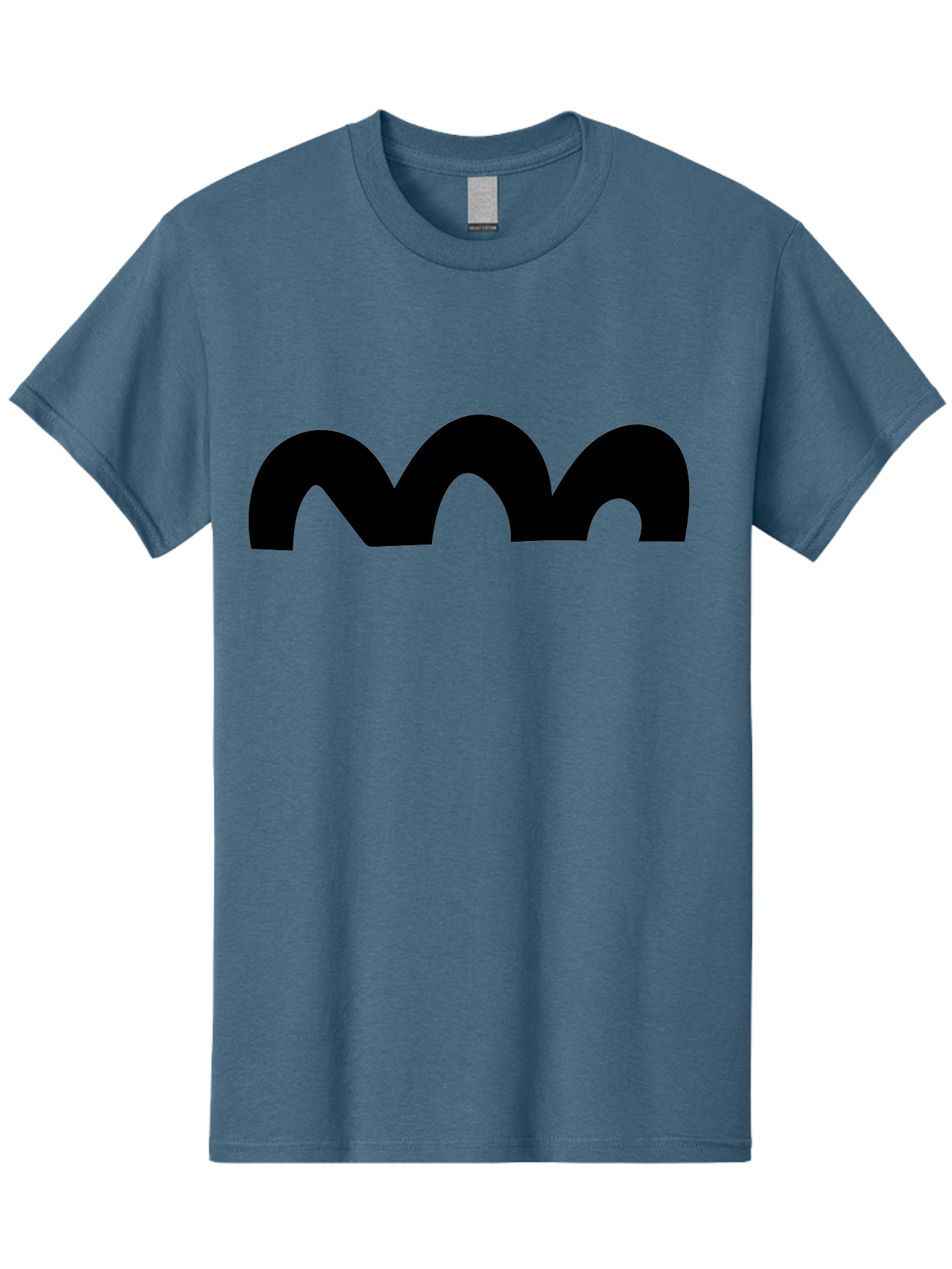 Mastodon-Logo Men'S Graphic Tee, 100% Cotton, Comfortable Casual Summer Wear, Machine Washable, Mastodon Logo, Black Logo, Stylized Letter M, Simple Design, Bold Typography, Social Media Icon - Aaa462 11