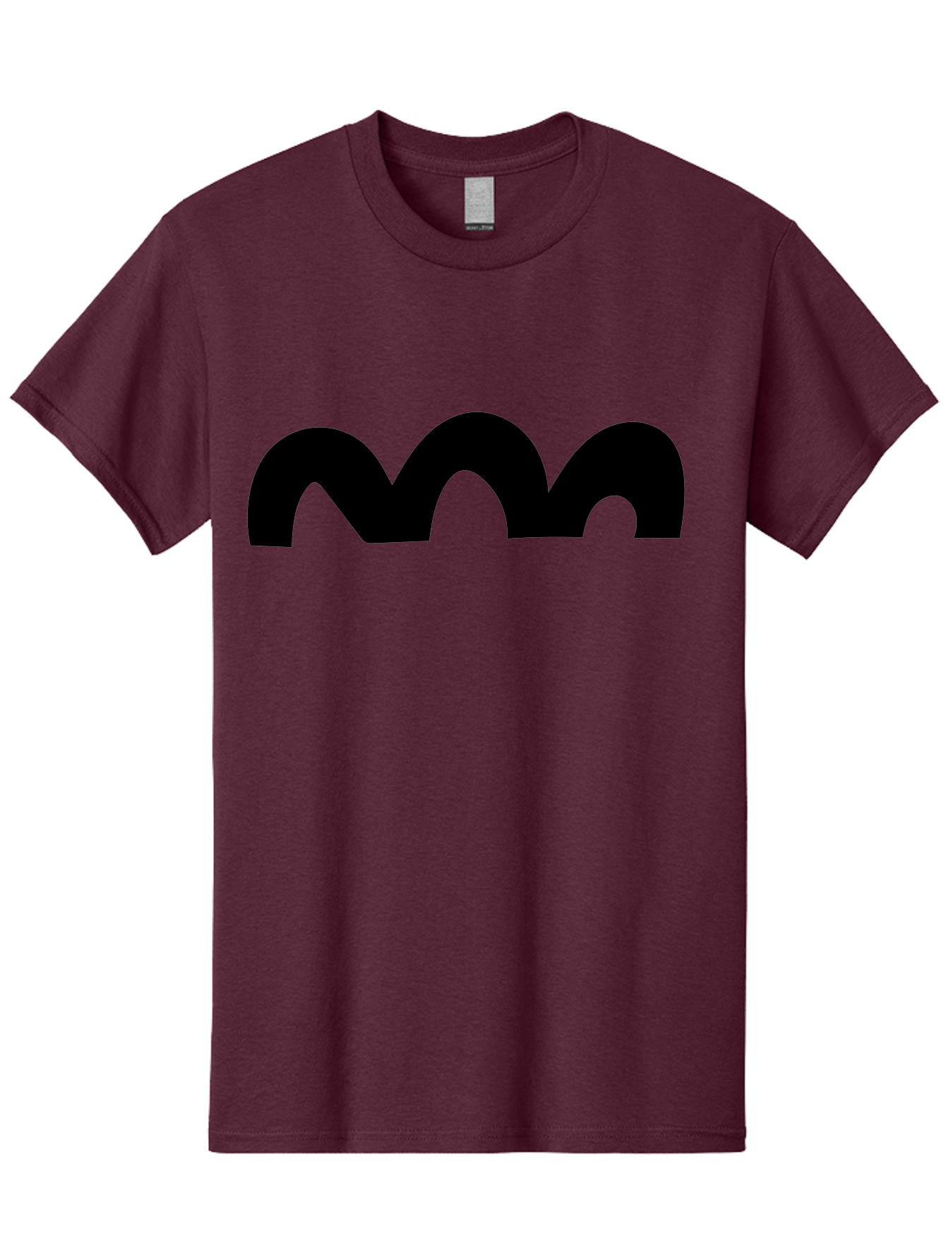 Mastodon-Logo Men'S Graphic Tee, 100% Cotton, Comfortable Casual Summer Wear, Machine Washable, Mastodon Logo, Black Logo, Stylized Letter M, Simple Design, Bold Typography, Social Media Icon - Aaa462 13