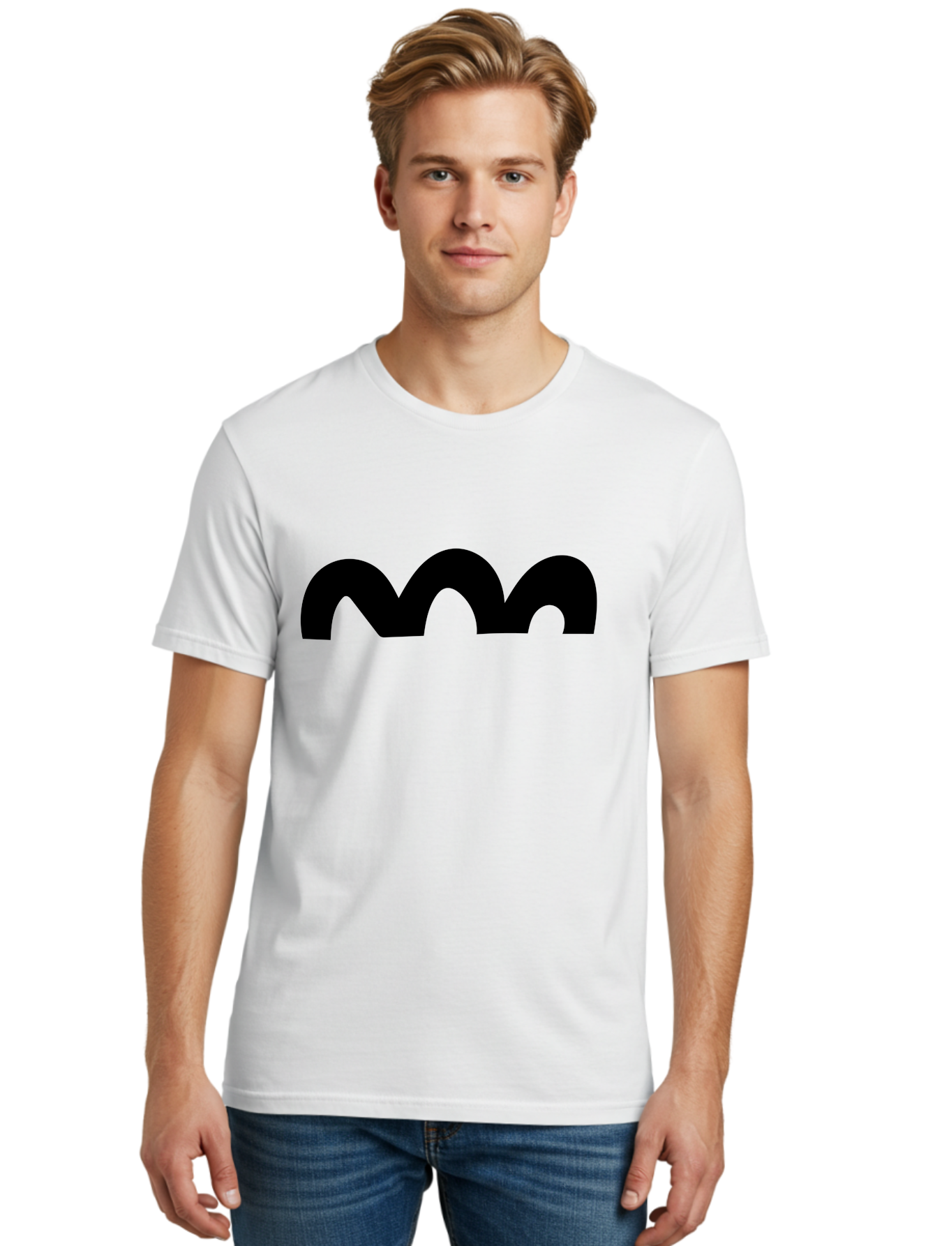 Mastodon-Logo Men'S Graphic Tee, 100% Cotton, Comfortable Casual Summer Wear, Machine Washable, Mastodon Logo, Black Logo, Stylized Letter M, Simple Design, Bold Typography, Social Media Icon - Aaa462 30