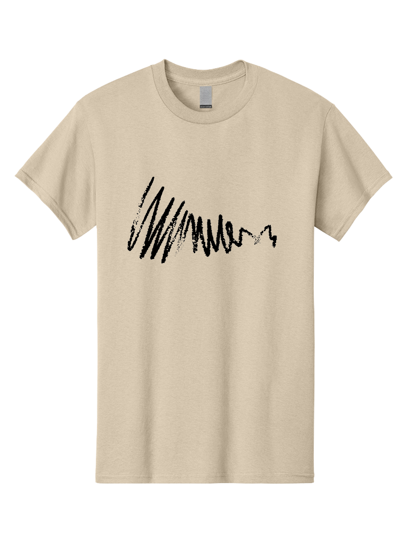 Mummer Men'S Graphic Tee, 100% Cotton, Comfortable Casual Summer Wear, Machine Washable, Black Scribble, Handwriting, Cursive Text, Abstract Design, Creative Typography, Mummer Word, Dynamic Lines, Artistic Expression - Aaa470 27