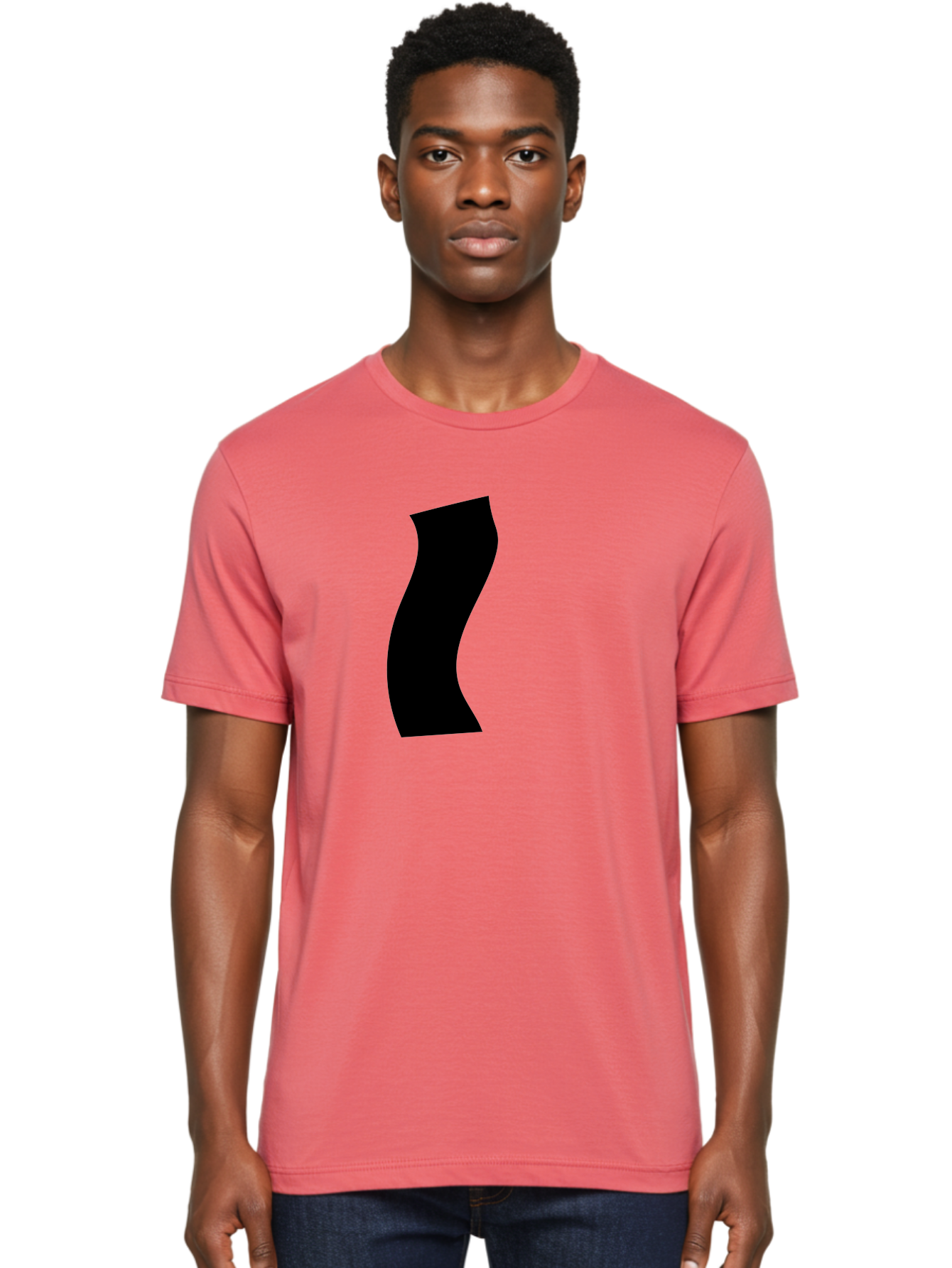 S Men'S Graphic Tee, 100% Cotton, Comfortable Casual Summer Wear, Machine Washable, Stylized Letter, Abstract Design, Minimalist Art, Bold Font, Modern Graphic, Sleek Typography, Simple Shape - Aaa480 14
