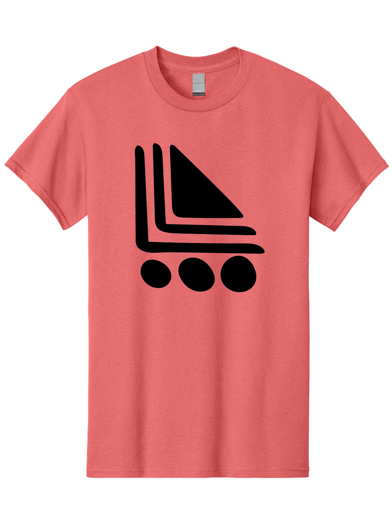 Shopping-Cart Men'S Graphic Tee, 100% Cotton, Comfortable Casual Summer Wear, Machine Washable, Shopping Cart Icon, E-Commerce Symbol, Online Shopping, Digital Marketplace, Minimalist Design, Bold Graphics, Black Silhouette - Aaa487 5