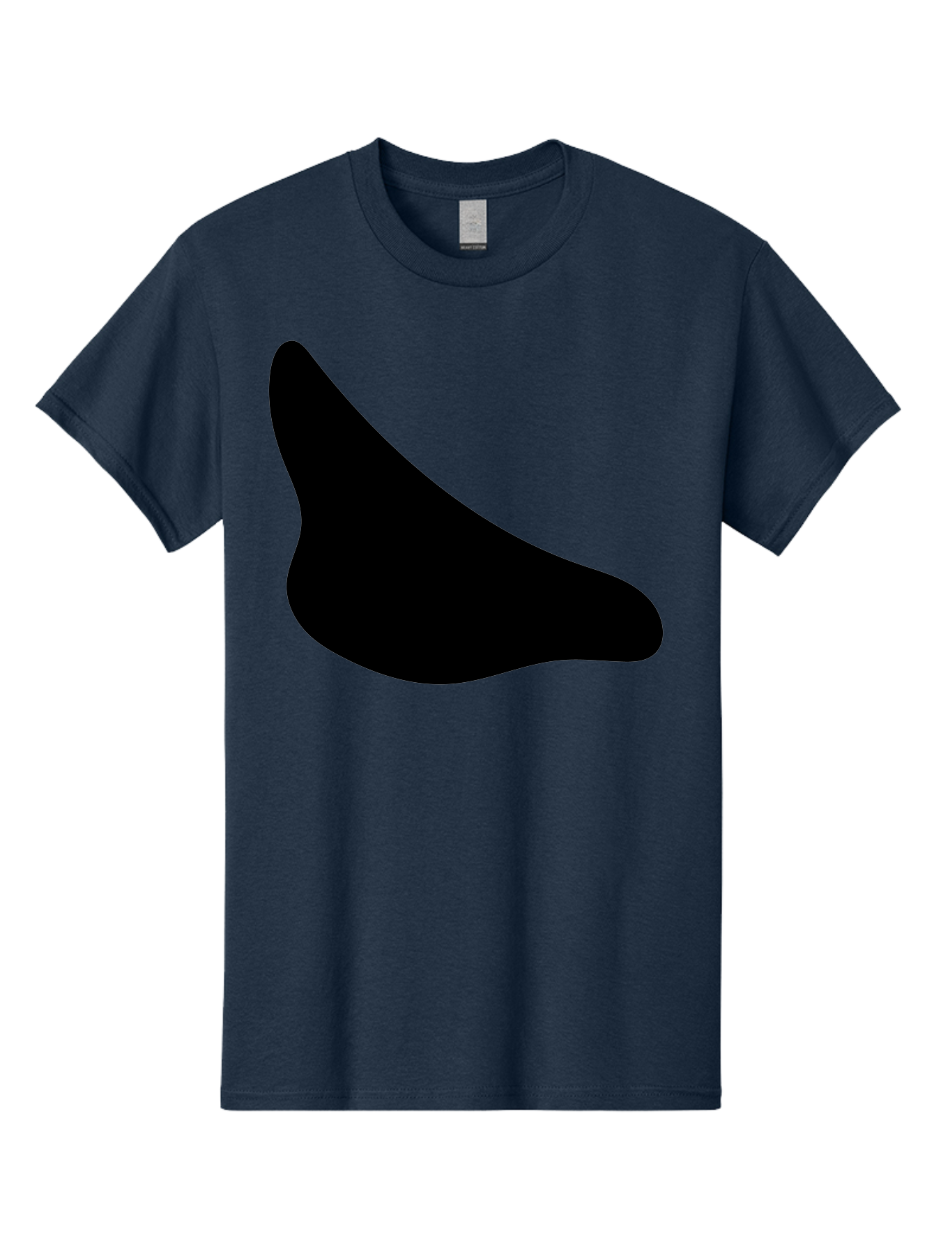 Stylized-Foot Men'S Graphic Tee, 100% Cotton, Comfortable Casual Summer Wear, Machine Washable, Shoe Sole, Footwear Design, Minimalist Shape, Black Silhouette, Simple Graphic, Modern Style - Aaa494 19