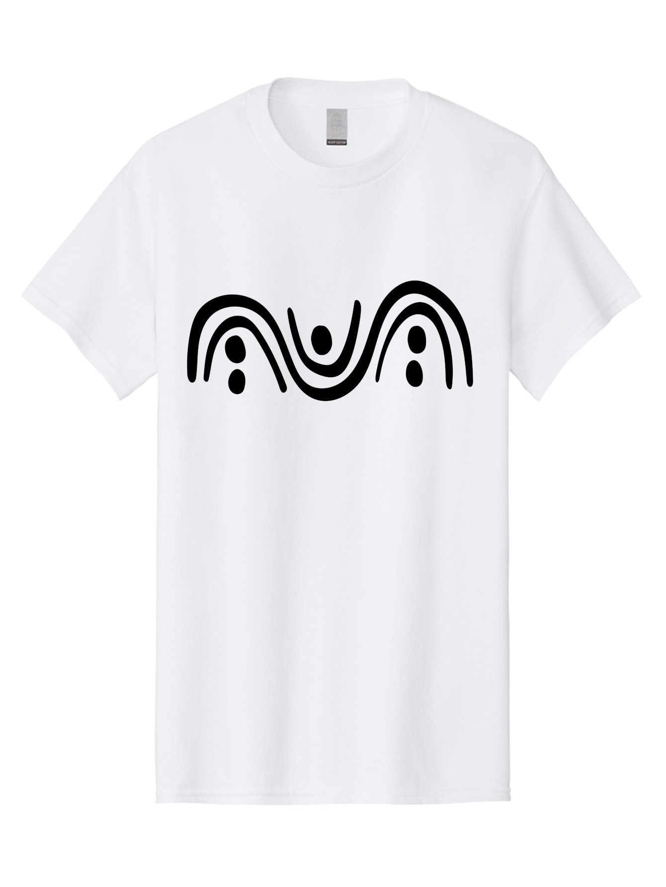Three-Black-Dots Men'S Graphic Tee, 100% Cotton, Comfortable Casual Summer Wear, Machine Washable, Modern Art, Minimalist Design, Abstract Shapes, Black Lines, Stylized Dots, Contemporary Graphic, Simple Icon - Aaa497 29
