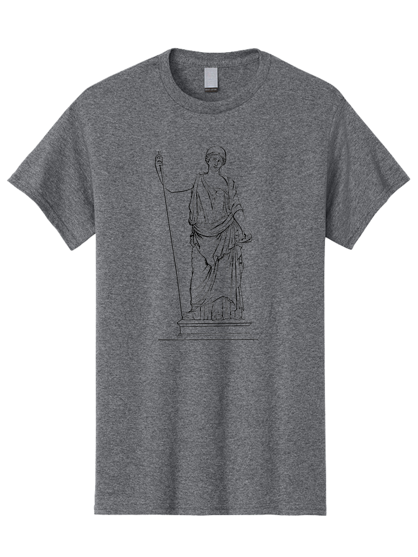 Athena Men'S Graphic Tee, 100% Cotton, Comfortable Casual Summer Wear, Machine Washable, Ancient Greek Goddess, Pallas Athena, Mythological Figure, Classical Art, Greek Mythology, Historical Illustration, Traditional Art, Warrior Goddess, - Aaa518 5