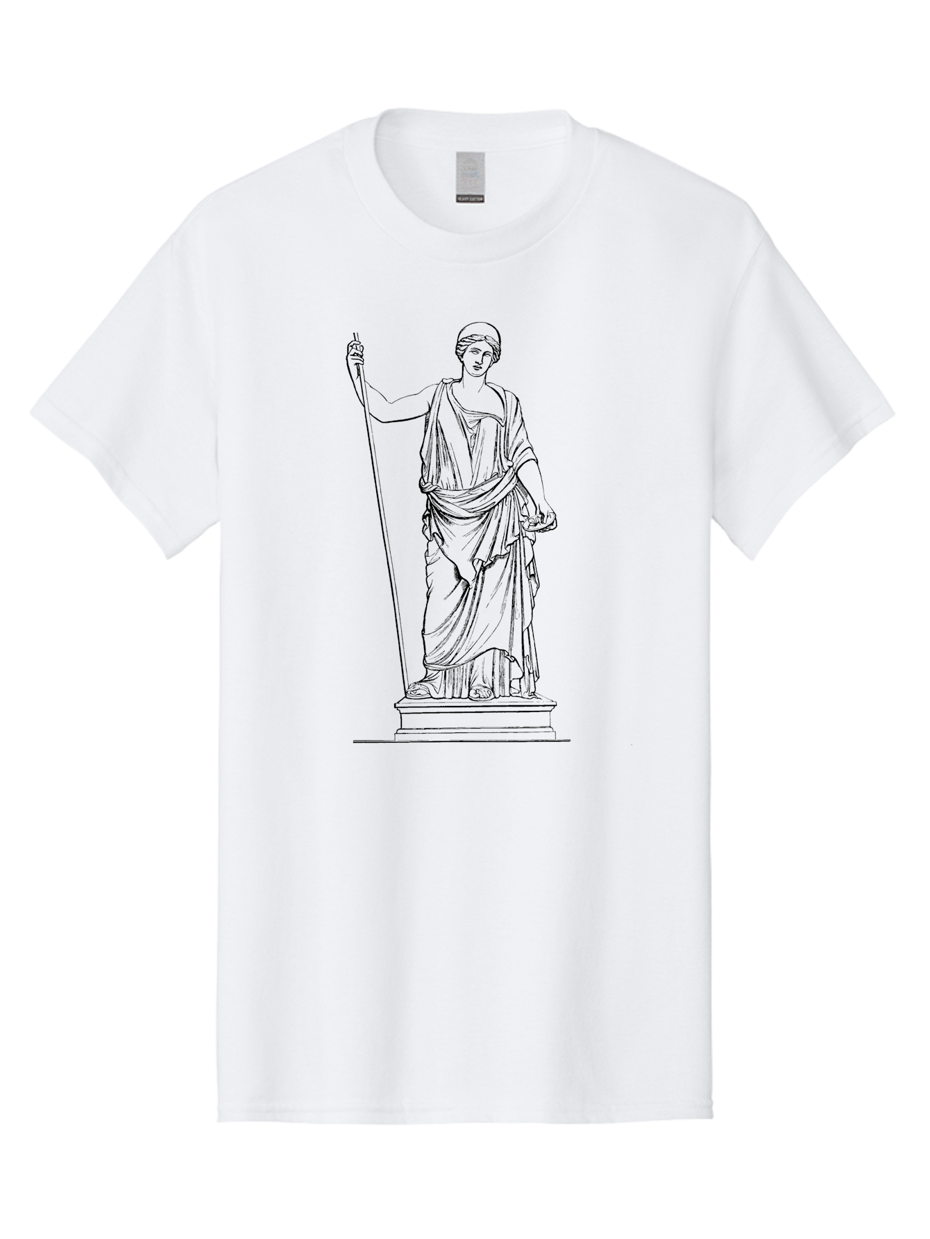 Athena Men'S Graphic Tee, 100% Cotton, Comfortable Casual Summer Wear, Machine Washable, Ancient Greek Goddess, Pallas Athena, Mythological Figure, Classical Art, Greek Mythology, Historical Illustration, Traditional Art, Warrior Goddess, - Aaa518 9