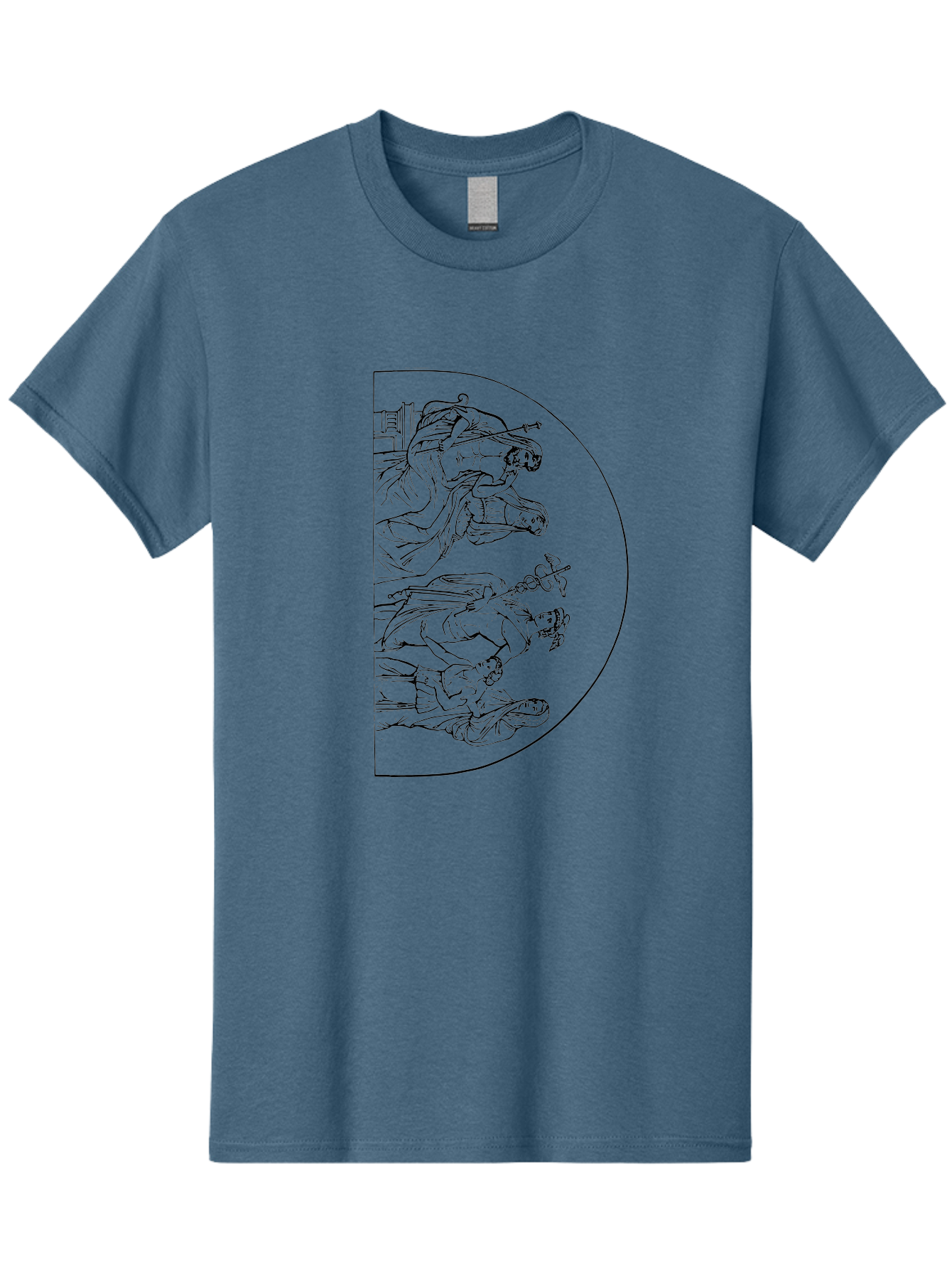 Three-Horsemen Men'S Graphic Tee, 100% Cotton, Comfortable Casual Summer Wear, Machine Washable, Pac-Man Ghost Character, Classic Arcade Game, Video Game Nostalgia, Retro Gaming, Iconic Characters, Gaming Culture, Pop Culture Icon, - Aaa568 19