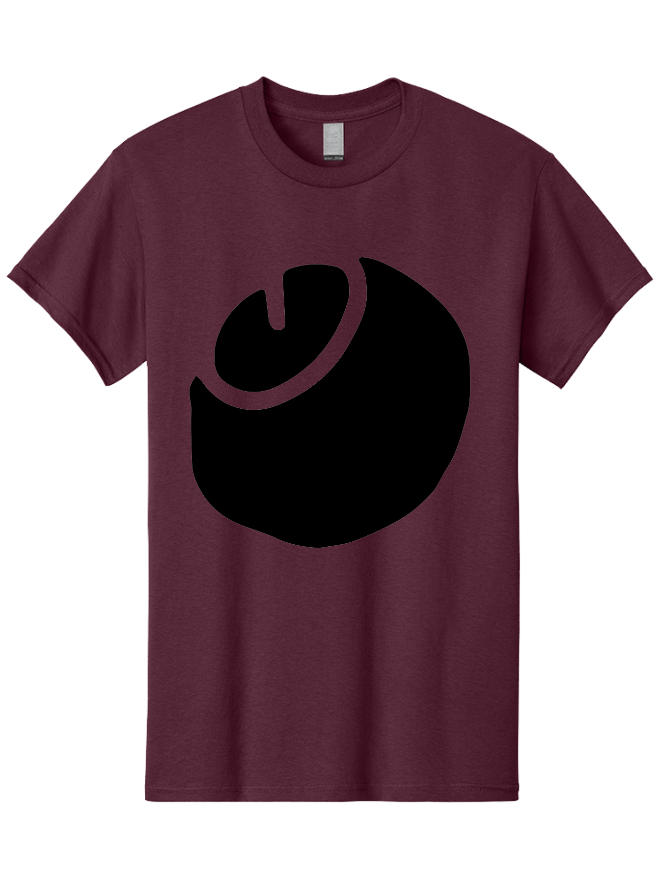 Steam-Logo Men'S Graphic Tee, 100% Cotton, Comfortable Casual Summer Wear, Machine Washable, Abstract Black Shape, Neon Green Outline, Modern Design, Futuristic Art, Bold Graphics, Minimalist Style, Creative Visuals - Aaa611 25