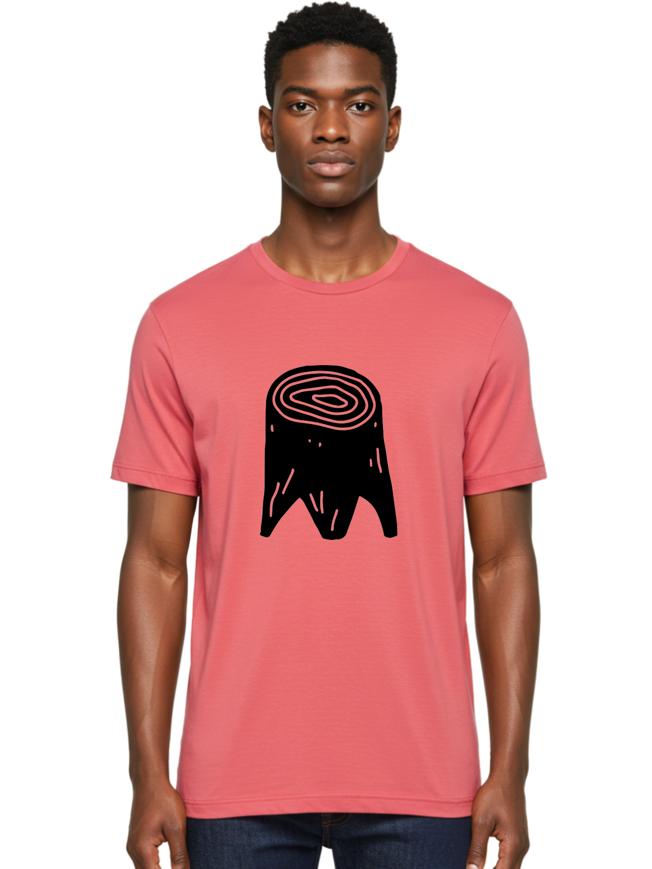 Tooth Men'S Graphic Tee, 100% Cotton, Comfortable Casual Summer Wear, Machine Washable, Black Tooth Silhouette, Dental Anatomy, Tooth Illustration, Abstract Tooth Design, Simple Graphics, Minimalist Art, Neon Green Outline, - Aaa613 6