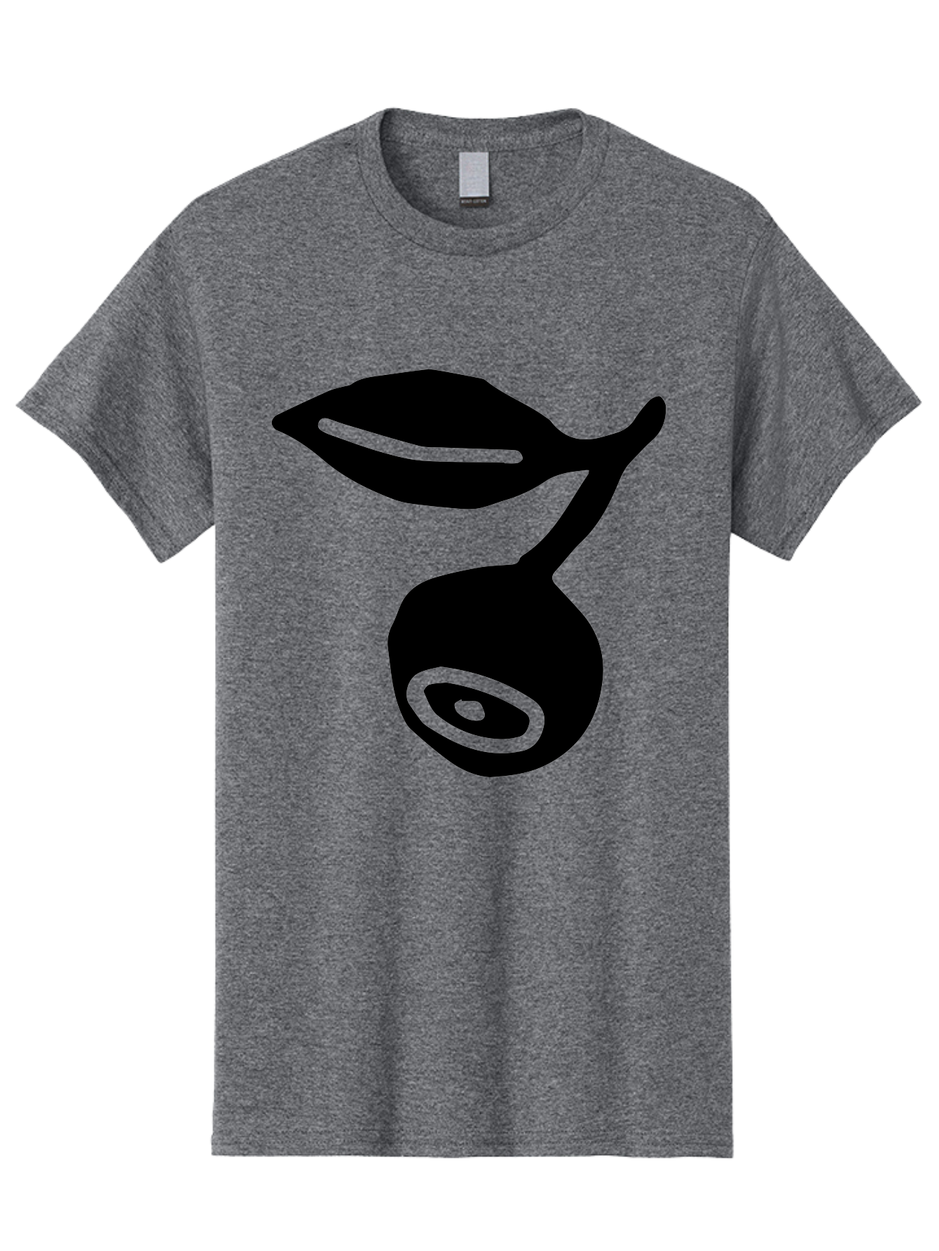 Whale Men'S Graphic Tee, 100% Cotton, Comfortable Casual Summer Wear, Machine Washable, Stylized Whale Silhouette, Abstract Art, Minimalist Design, Black And Green Color Scheme, Ocean Creature, Sea Animal, Modern Illustration, Simple Shapes - Aaa617 25