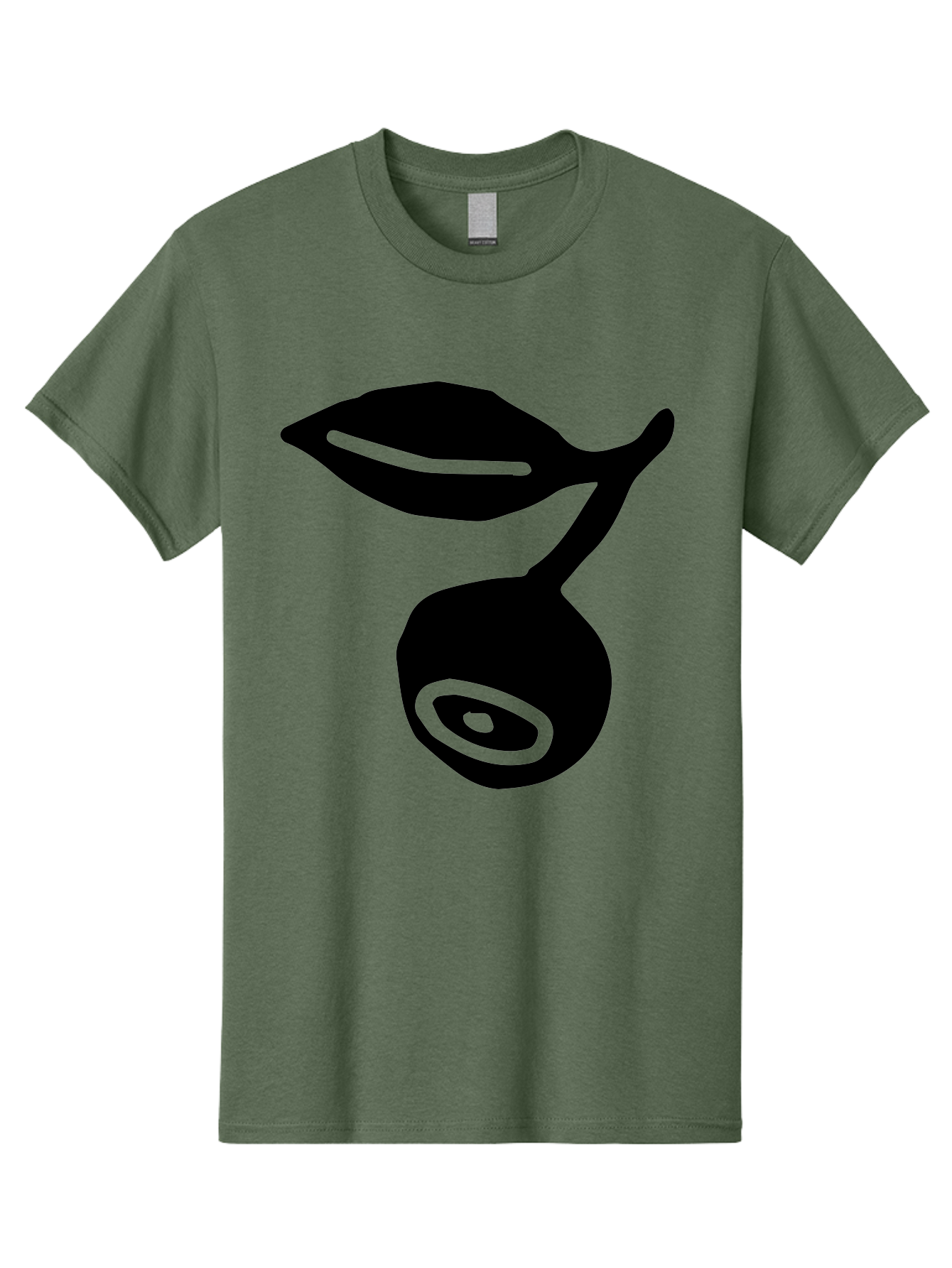 Whale Men'S Graphic Tee, 100% Cotton, Comfortable Casual Summer Wear, Machine Washable, Stylized Whale Silhouette, Abstract Art, Minimalist Design, Black And Green Color Scheme, Ocean Creature, Sea Animal, Modern Illustration, Simple Shapes - Aaa617 11