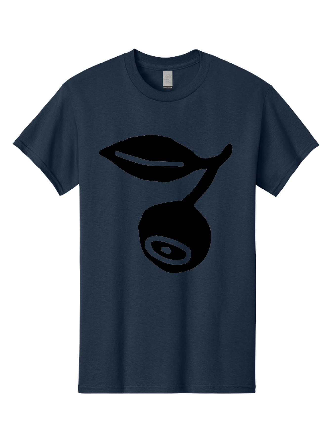 Whale Men'S Graphic Tee, 100% Cotton, Comfortable Casual Summer Wear, Machine Washable, Stylized Whale Silhouette, Abstract Art, Minimalist Design, Black And Green Color Scheme, Ocean Creature, Sea Animal, Modern Illustration, Simple Shapes - Aaa617 5