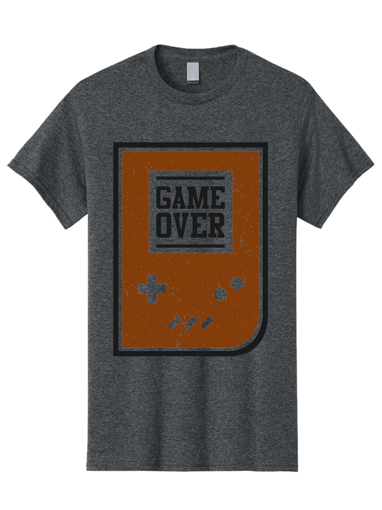 Game-Over Men'S Graphic Tee, 100% Cotton, Comfortable Casual Summer Wear, Machine Washable, Game Over Screen, Retro Video Game, Nostalgic Gaming, Classic Arcade, Pixel Art, Game Over Text, Old School Gaming, Vintage Console - Aaa632 11