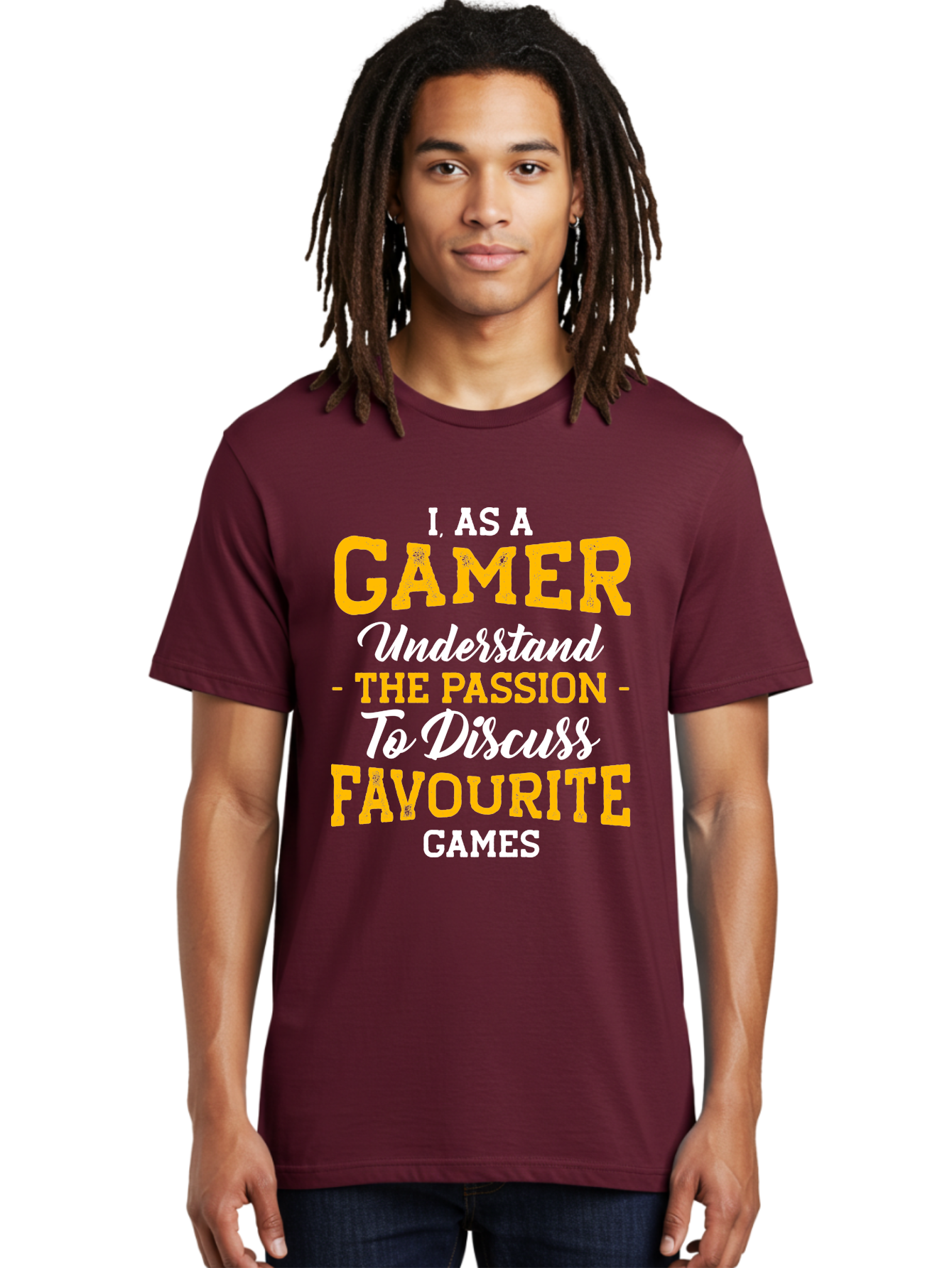 Gamer-Quote Men'S Graphic Tee, 100% Cotton, Comfortable Casual Summer Wear, Machine Washable, Gamer Culture, Gaming Passion, Discussing Favorite Games, Gamer Community, Video Game Enthusiasm, Gaming Interest, Gamer Life - Aaa636 22