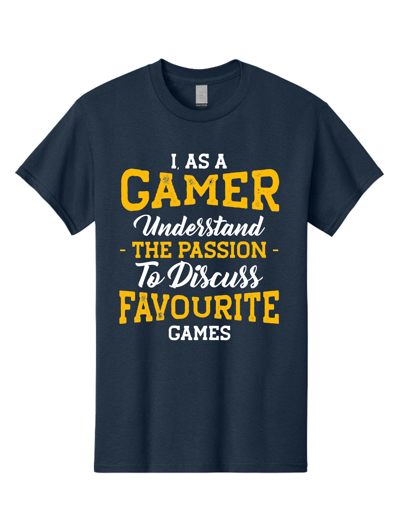 Gamer-Quote Men'S Graphic Tee, 100% Cotton, Comfortable Casual Summer Wear, Machine Washable, Gamer Culture, Gaming Passion, Discussing Favorite Games, Gamer Community, Video Game Enthusiasm, Gaming Interest, Gamer Life - Aaa636 3