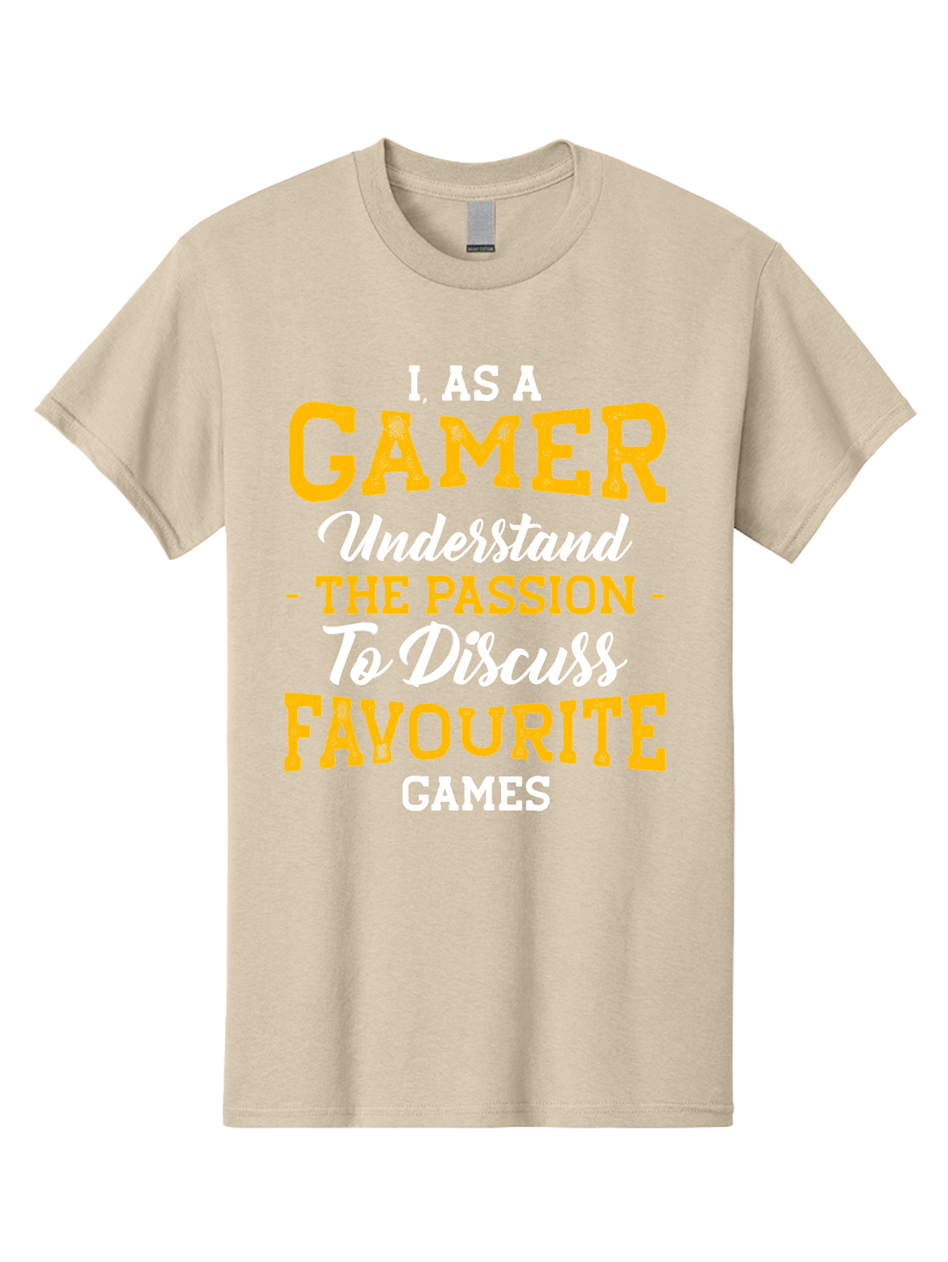 Gamer-Quote Men'S Graphic Tee, 100% Cotton, Comfortable Casual Summer Wear, Machine Washable, Gamer Culture, Gaming Passion, Discussing Favorite Games, Gamer Community, Video Game Enthusiasm, Gaming Interest, Gamer Life - Aaa636 17