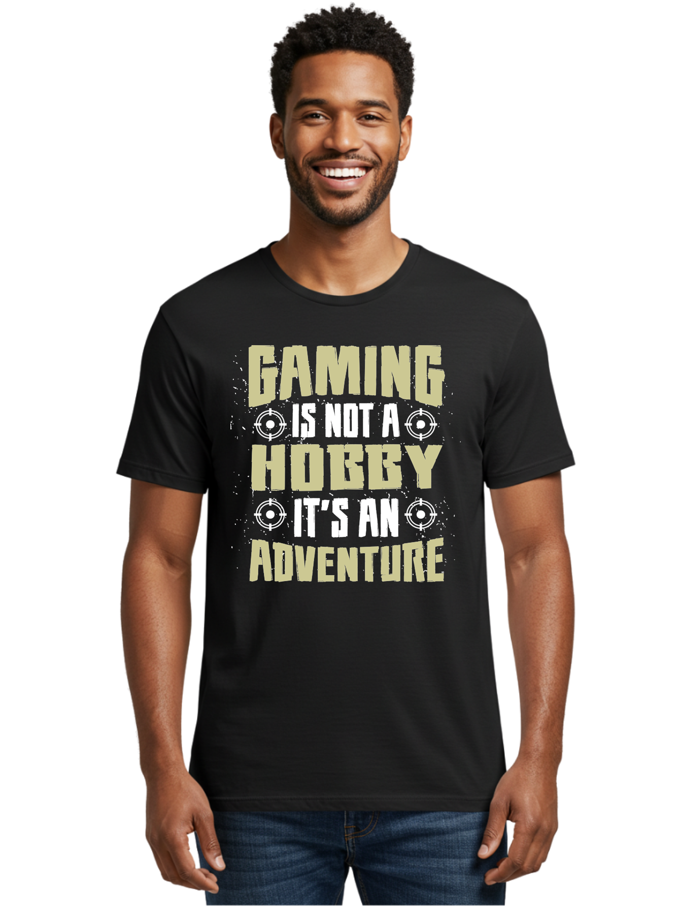 Gaming-Is-Not-A-Hobby Men'S Graphic Tee, 100% Cotton, Comfortable Casual Summer Wear, Machine Washable, Gaming Adventure, Video Games, Gaming Culture, Gamer Lifestyle, Fun Activities, Recreational Gaming, Entertainment, Gaming Community, - Aaa640 2