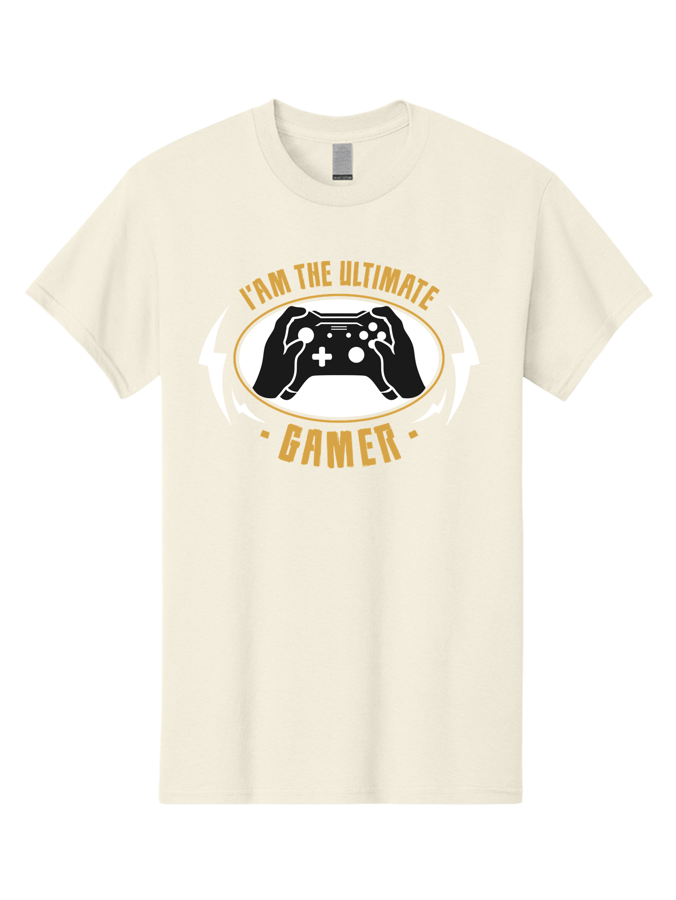 I-Am-The-Ultimate-Gamer Men'S Graphic Tee, 100% Cotton, Comfortable Casual Summer Wear, Machine Washable, Gaming Controller, Gamer Lifestyle, Video Game Culture, Gaming Community, Ultimate Gamer, Gaming Graphics, Game On - Aaa643 19