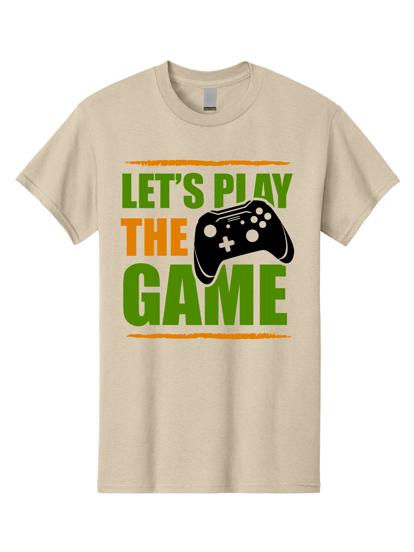 Let-S-Play-Game Men'S Graphic Tee, 100% Cotton, Comfortable Casual Summer Wear, Machine Washable, Game Controller, Playful Vibe, Gaming Inspiration, Let'S Play, Fun Gaming, Video Game, Gaming Culture, Gaming Community, Game On - Aaa653 29