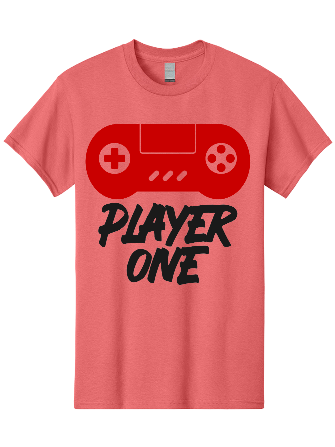 Player-One Men'S Graphic Tee, 100% Cotton, Comfortable Casual Summer Wear, Machine Washable, Retro Video Game, Vintage Gaming, Player One, Classic Console, Gaming Nostalgia, Pixel Art, Retro Aesthetic, Graphic Design - Aaa657 27