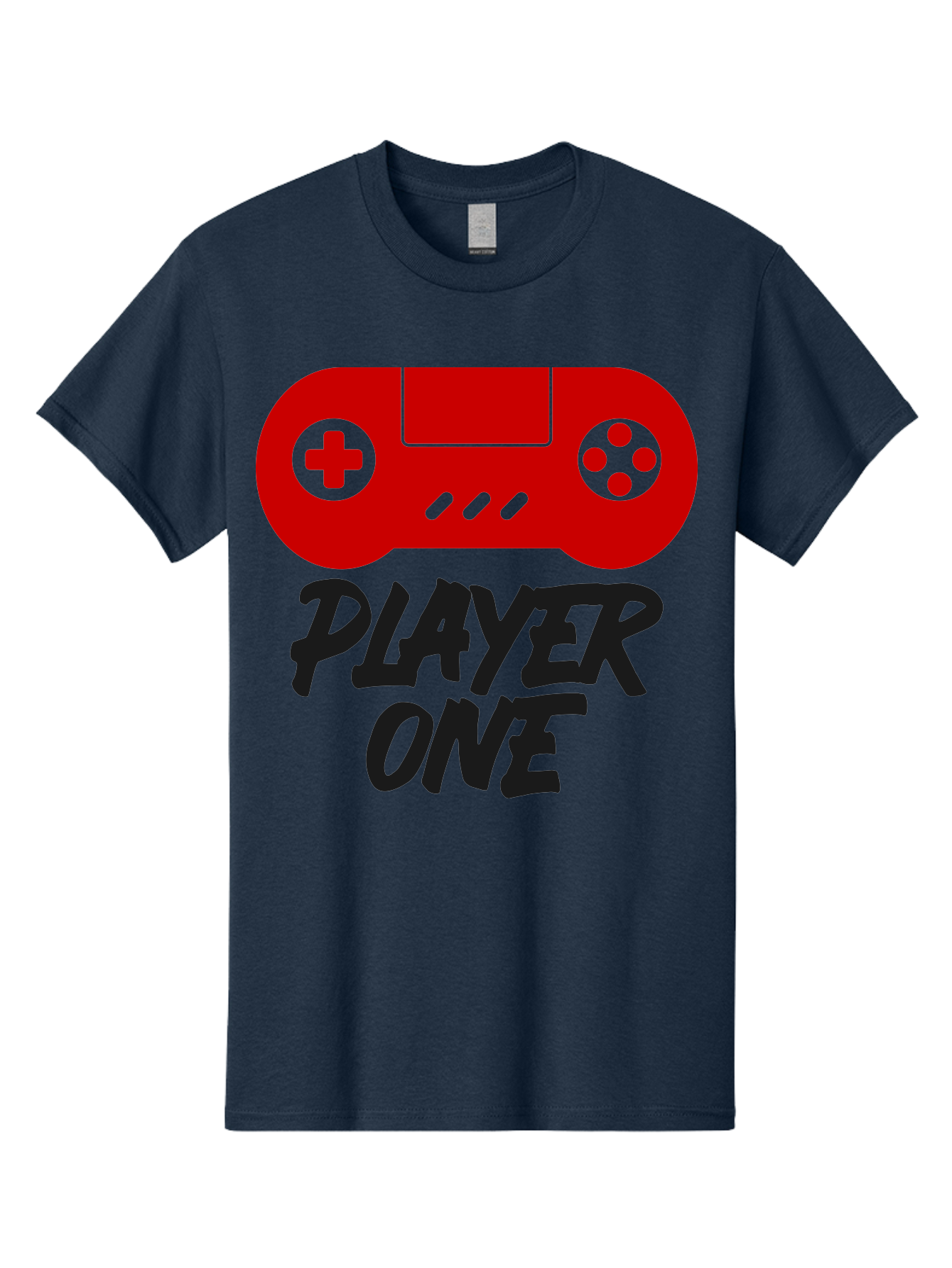 Player-One Men'S Graphic Tee, 100% Cotton, Comfortable Casual Summer Wear, Machine Washable, Retro Video Game, Vintage Gaming, Player One, Classic Console, Gaming Nostalgia, Pixel Art, Retro Aesthetic, Graphic Design - Aaa657 11