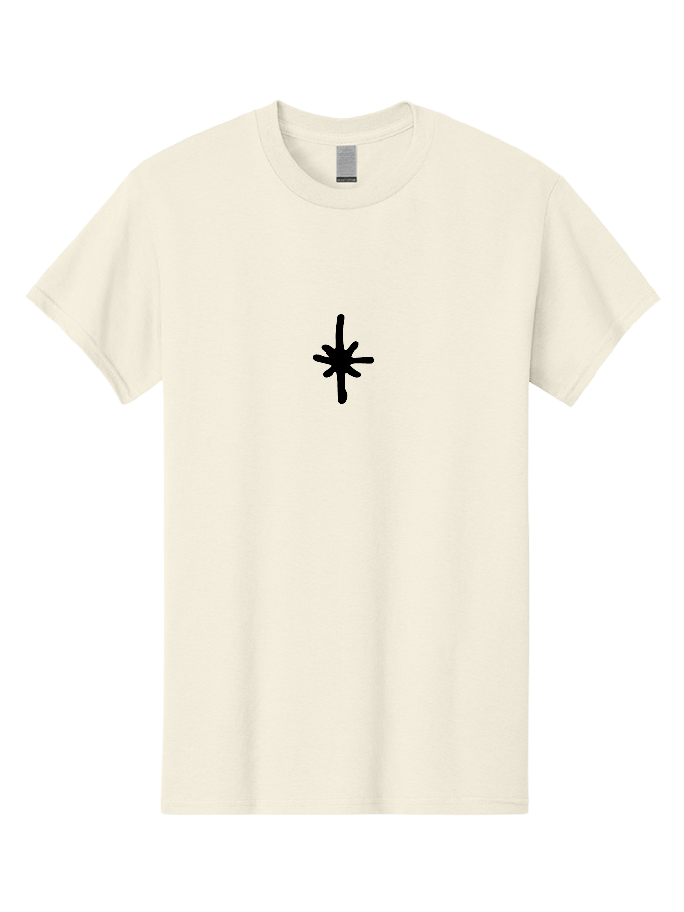 Asterisk-1 Men'S Graphic Tee, 100% Cotton, Comfortable Casual Summer Wear, Machine Washable, Black Asterisk Symbol, Simple Design, Graphic Element, Minimalist Art, Abstract Shape, Symbol, Typography - Aaa744 11