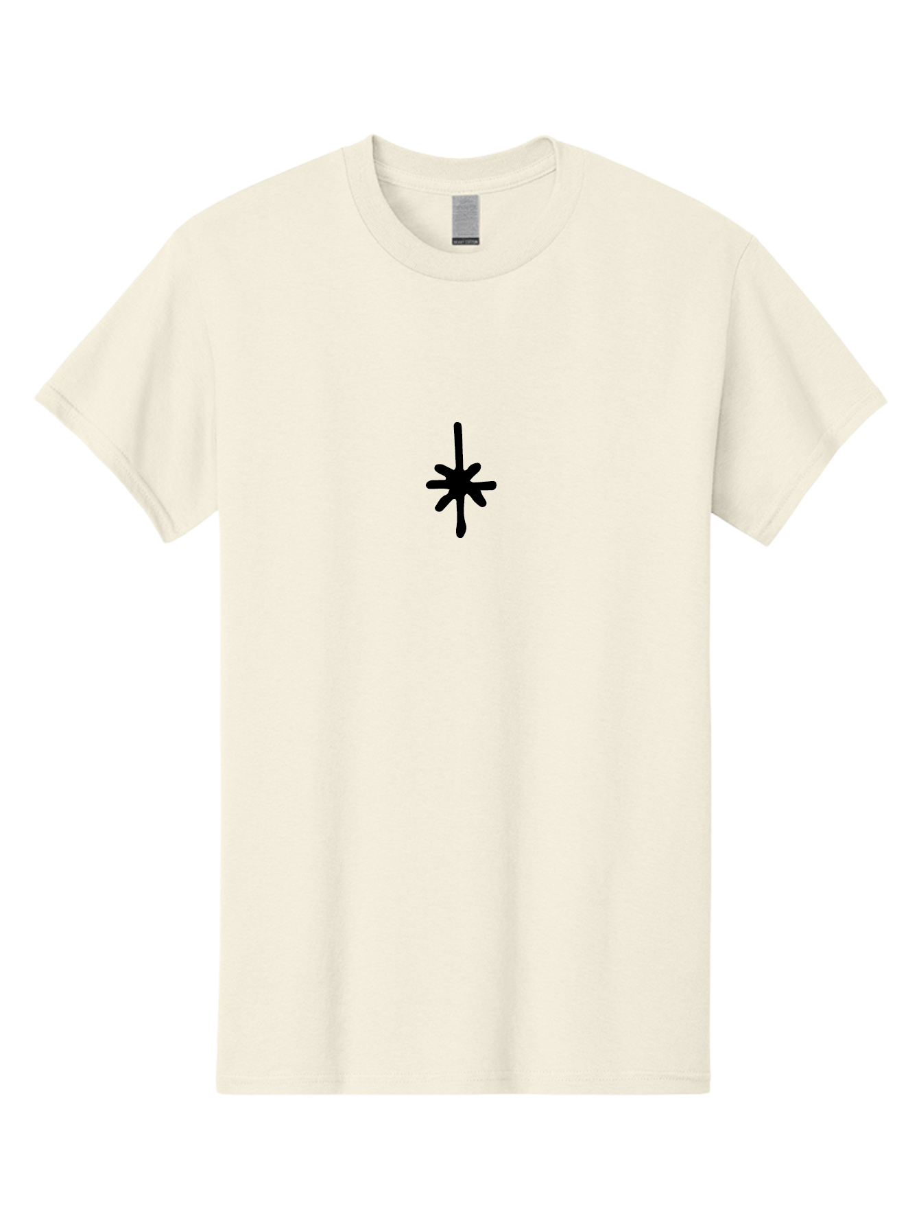 Asterisk-2 Men'S Graphic Tee, 100% Cotton, Comfortable Casual Summer Wear, Machine Washable, Asterisk Symbol, Typography, Black Symbol, Simple Design, Minimalist Icon, Graphic Element, Abstract Art - Aaa745 17