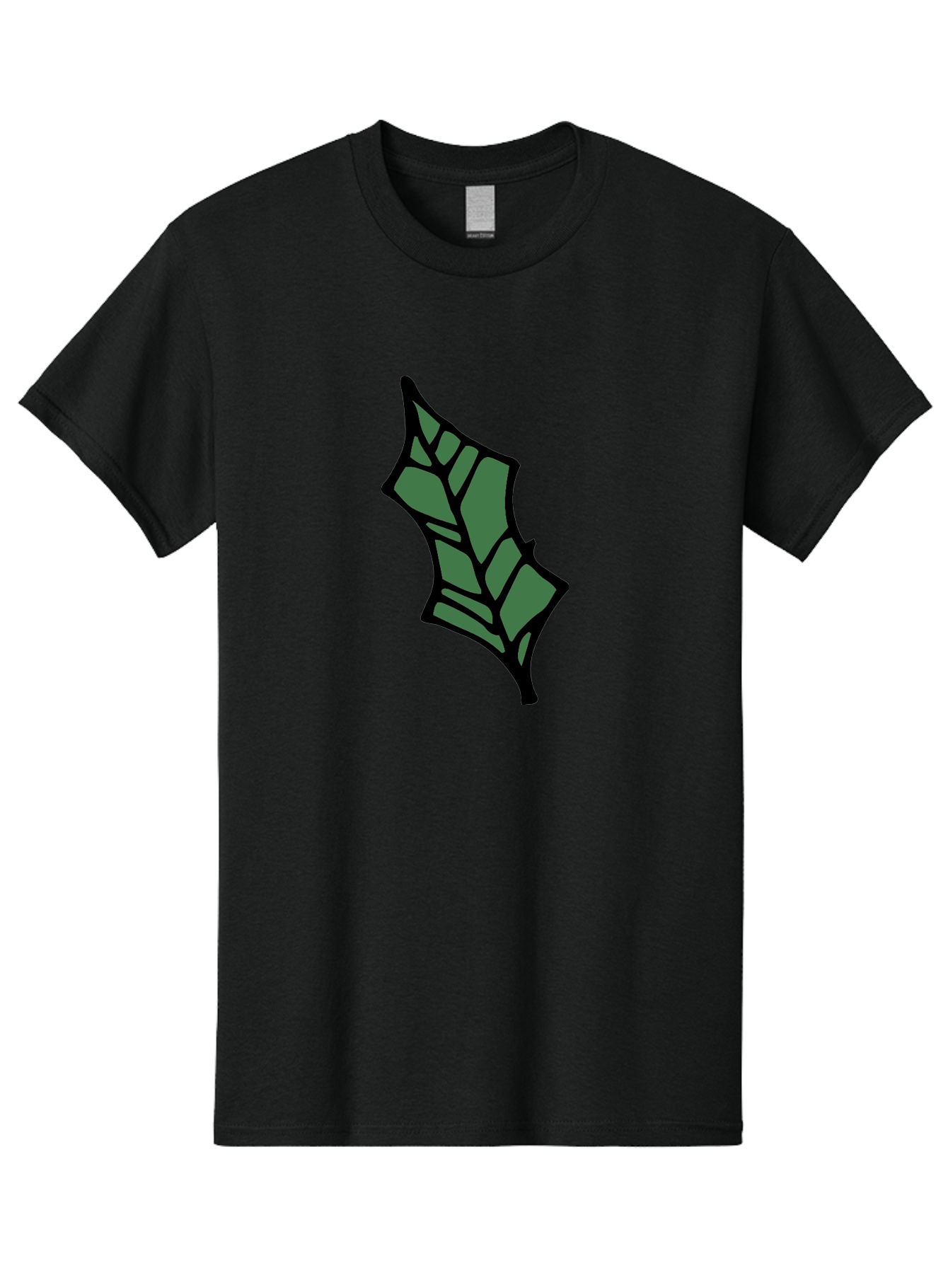 Bat-Wing Men'S Graphic Tee, 100% Cotton, Comfortable Casual Summer Wear, Machine Washable, Cartoon Bat, Simple Design, Dark Green, Black Outline, Geometric Shapes, Cartoon Style, Simple Illustration, Bat Symbol, Graphic Element - Aaa752 5
