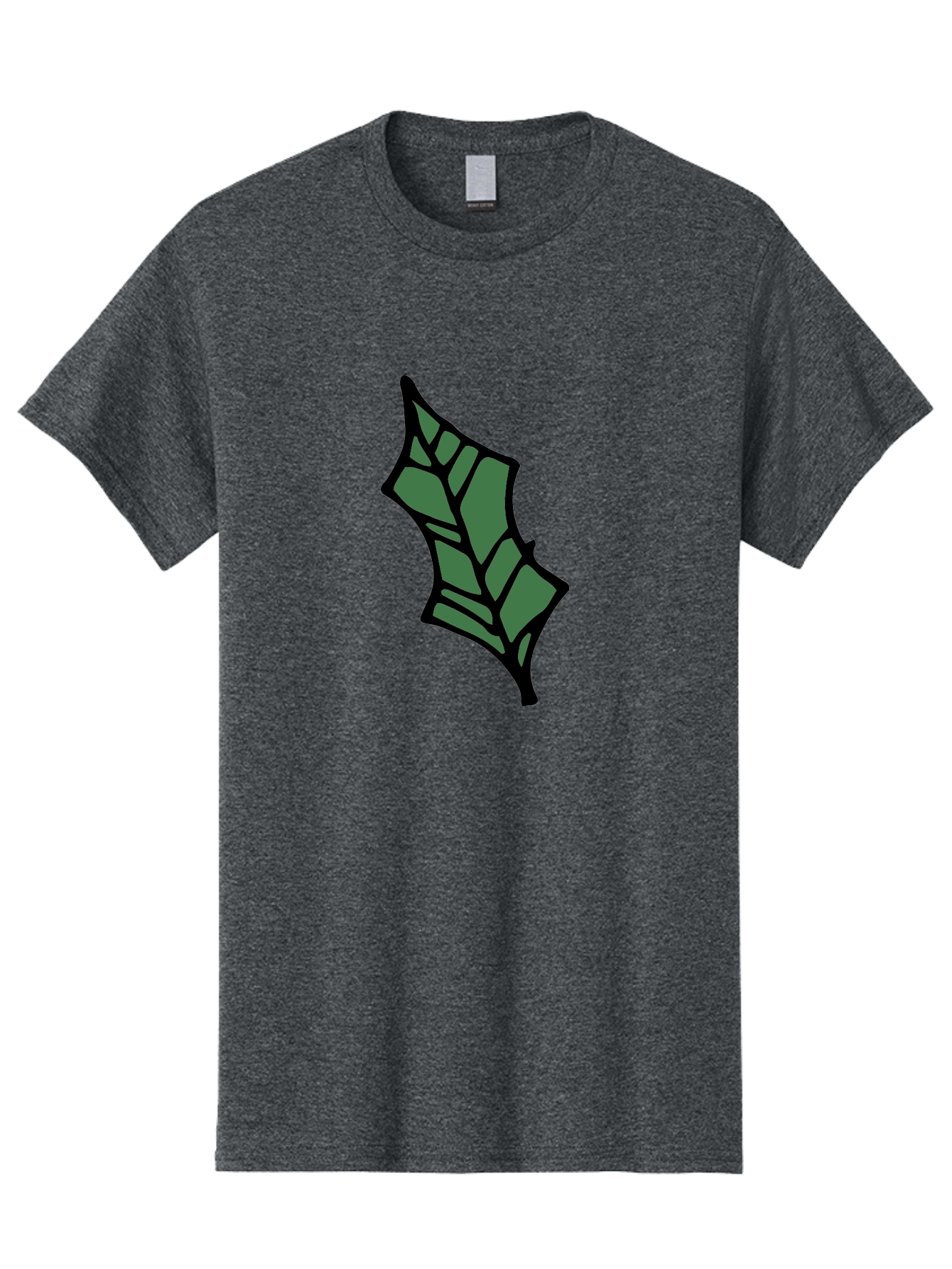 Bat-Wing Men'S Graphic Tee, 100% Cotton, Comfortable Casual Summer Wear, Machine Washable, Cartoon Bat, Simple Design, Dark Green, Black Outline, Geometric Shapes, Cartoon Style, Simple Illustration, Bat Symbol, Graphic Element - Aaa752 19