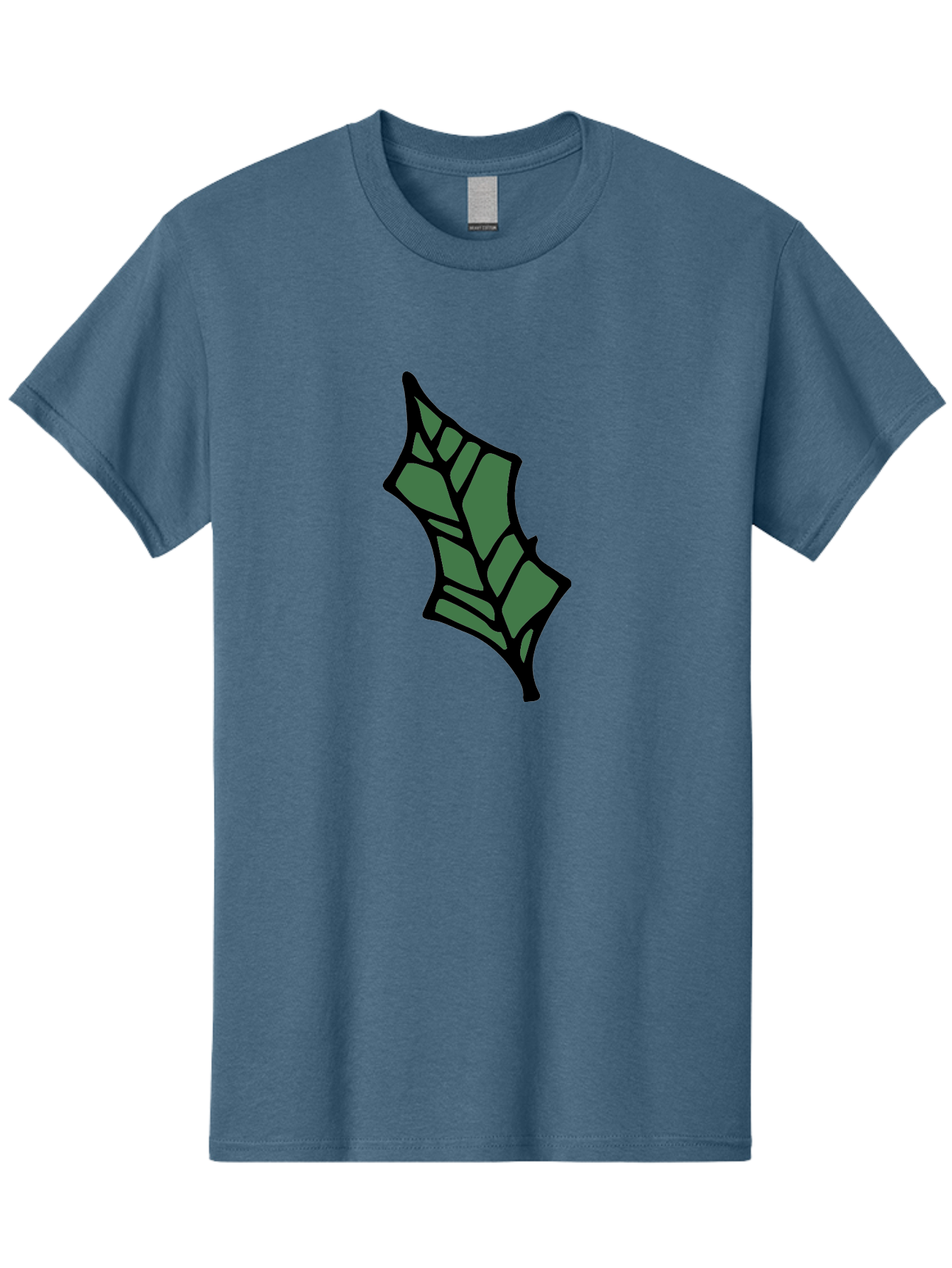 Bat-Wing Men'S Graphic Tee, 100% Cotton, Comfortable Casual Summer Wear, Machine Washable, Cartoon Bat, Simple Design, Dark Green, Black Outline, Geometric Shapes, Cartoon Style, Simple Illustration, Bat Symbol, Graphic Element - Aaa752 13