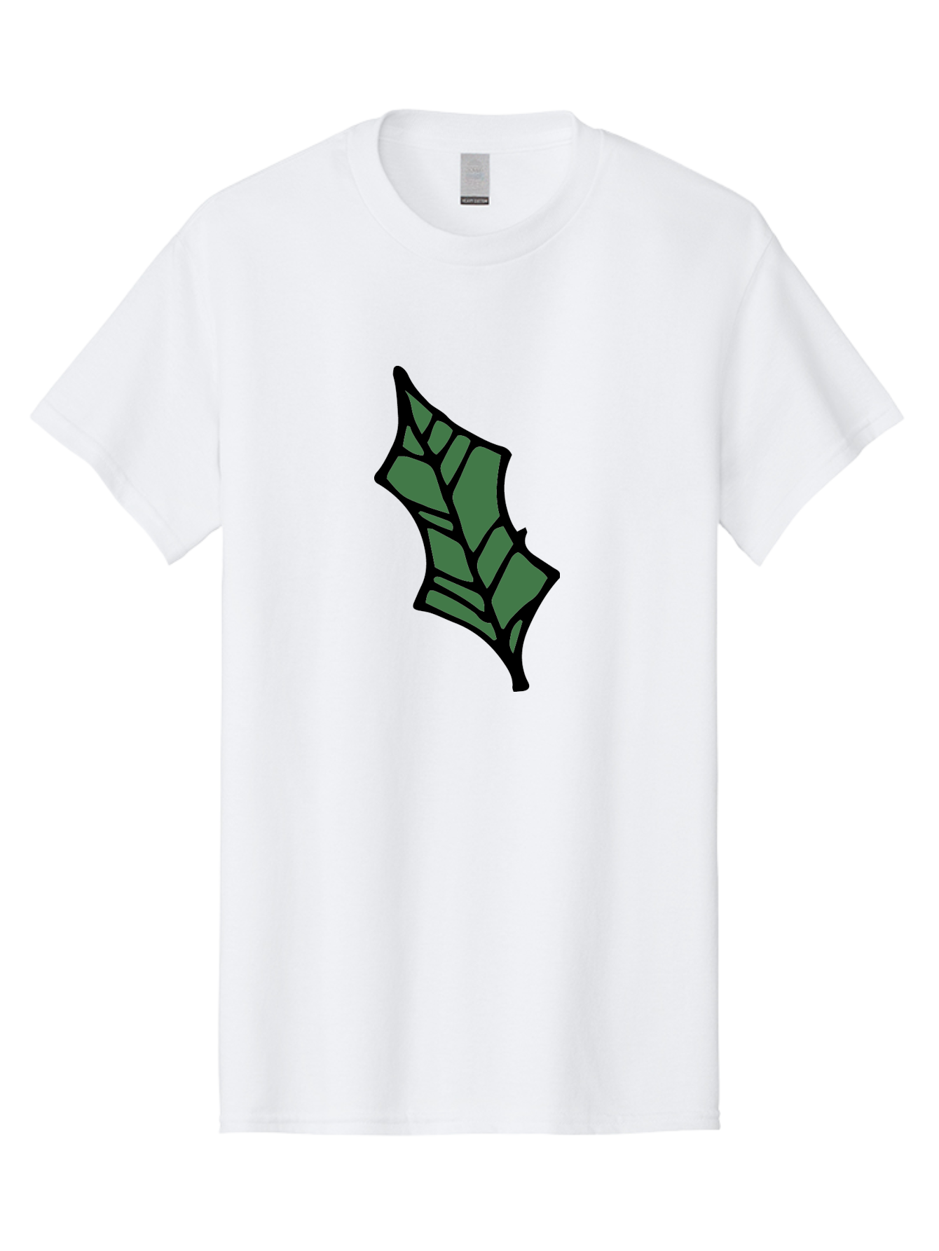 Bat-Wing Men'S Graphic Tee, 100% Cotton, Comfortable Casual Summer Wear, Machine Washable, Cartoon Bat, Simple Design, Dark Green, Black Outline, Geometric Shapes, Cartoon Style, Simple Illustration, Bat Symbol, Graphic Element - Aaa752 25