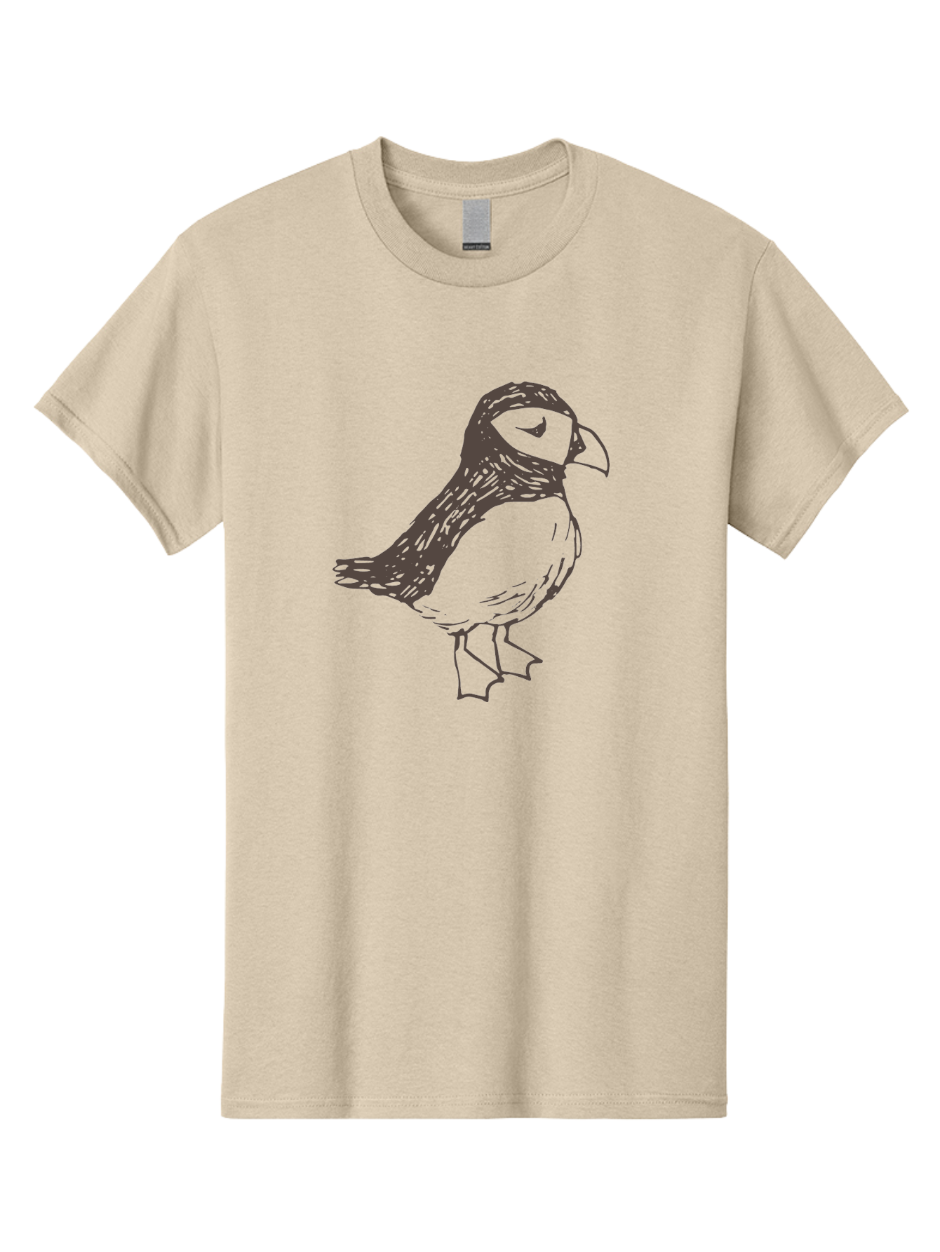 Bird Men'S Graphic Tee, 100% Cotton, Comfortable Casual Summer Wear, Machine Washable, Sketch Of Bird, Bird Drawing, Simple Art, Minimalist Design, Bird Species, Wildlife Illustration, Birdwatching, Nature Art - Aaa757 17